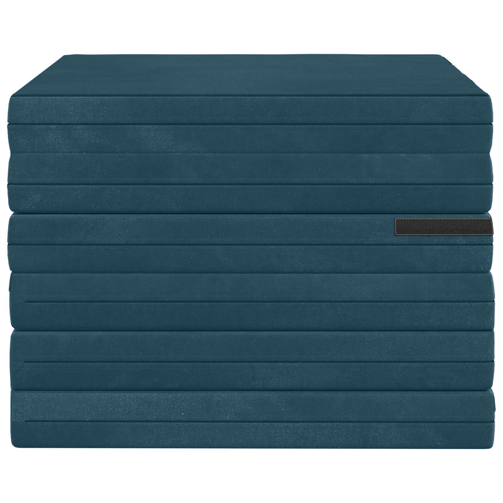Klappsofa Bett 140 x 67 x 15 cm Blau