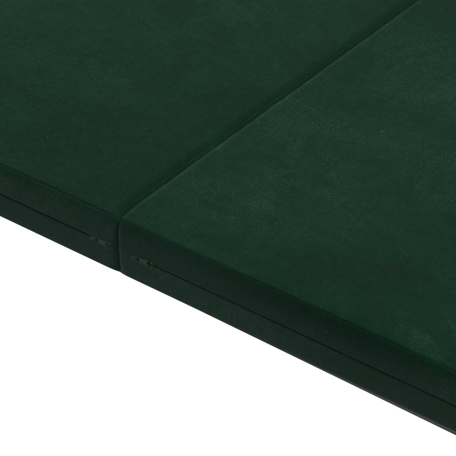 Klappsofa Bett 140 x 67 x 15 cm Dunkelgrün