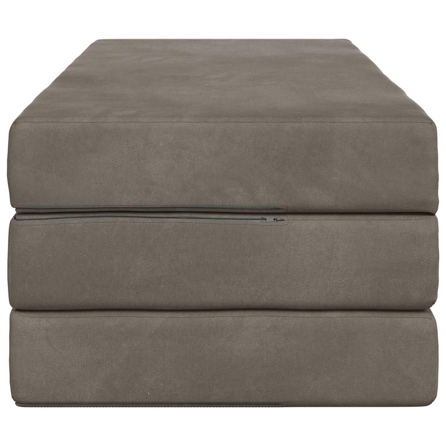 Klappsofa Bett 160 x 67 x 45 cm Hellgrau