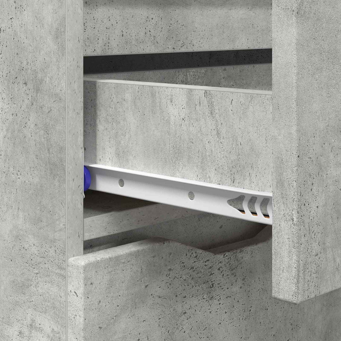 Sideboard Beton Grau 100 x 30 x 65,6 Holzwerkstoff