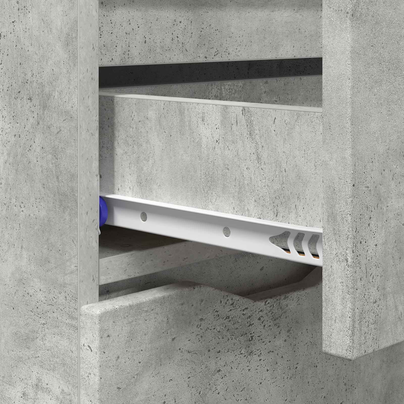 Sideboard Beton Grau 100 x 30 x 65,6 Holzwerkstoff