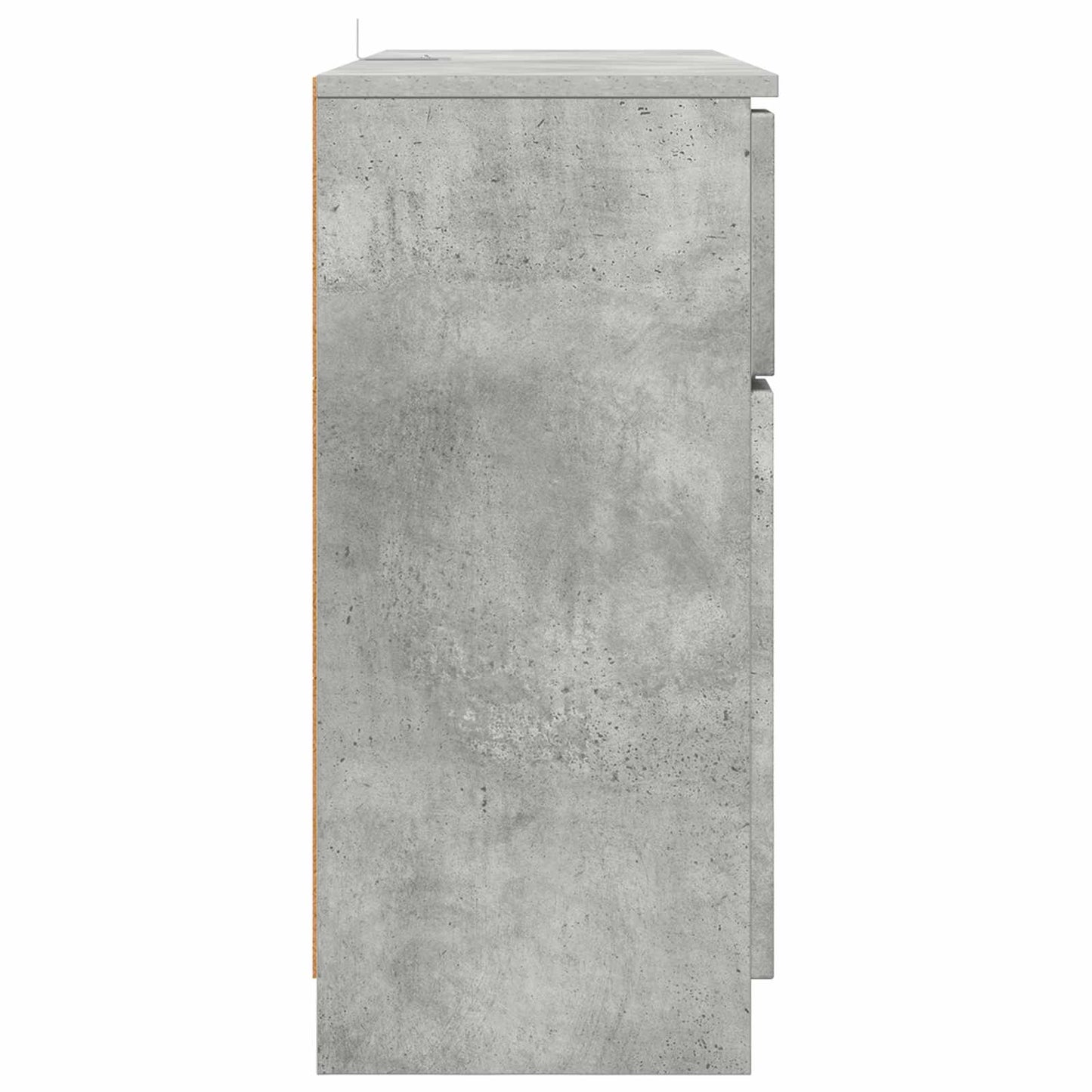 Sideboard Beton Grau 100 x 30 x 65,6 Holzwerkstoff