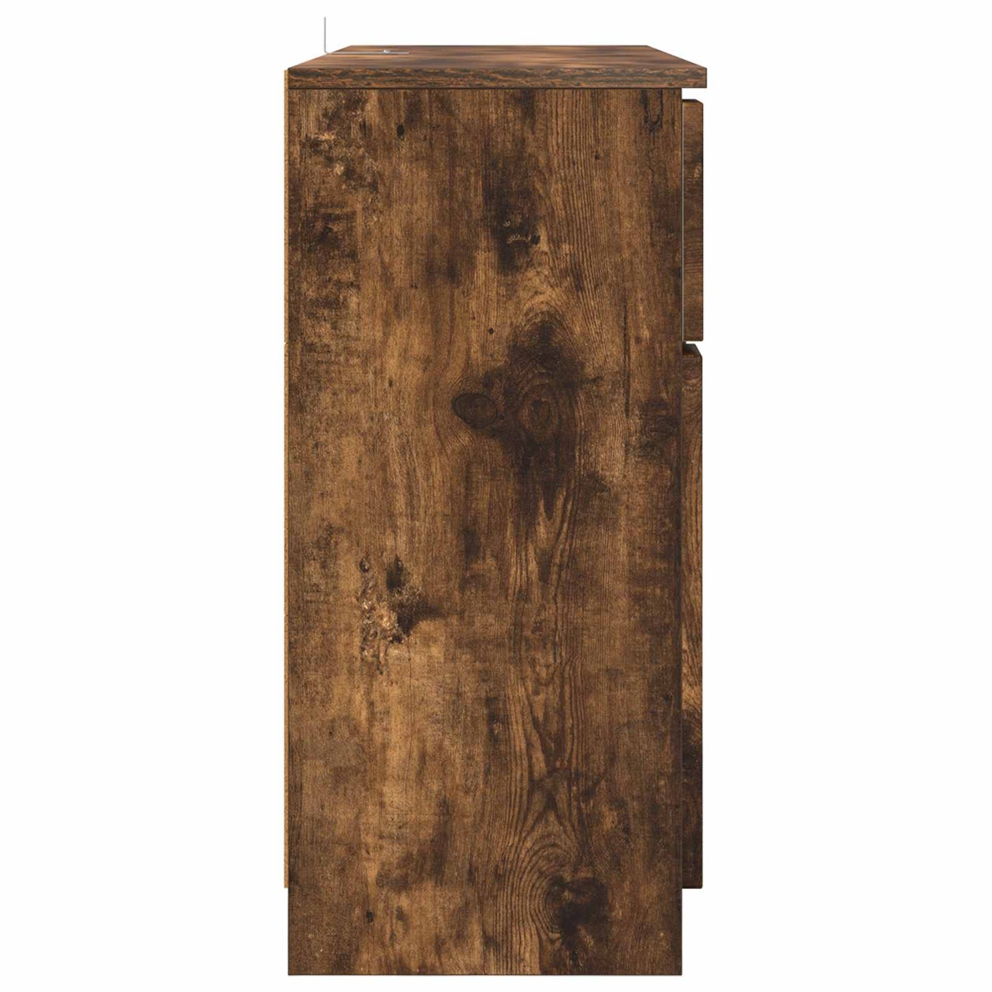 Sideboard Geräucherte Eiche 100 x 30 x 65,6 Holzwerkstoff