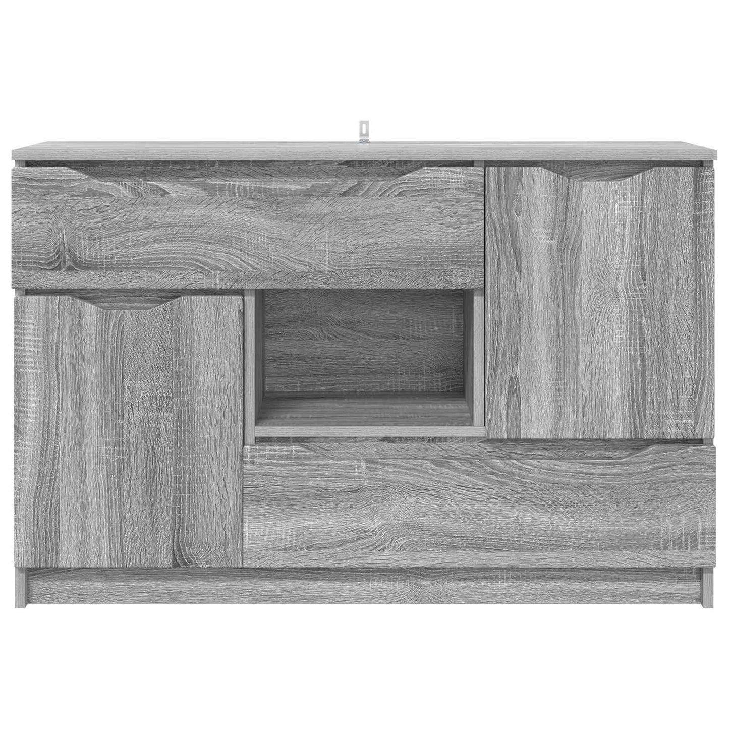 Sideboard Graues Sonoma 100 x 30 x 65,6 Holzwerkstoff