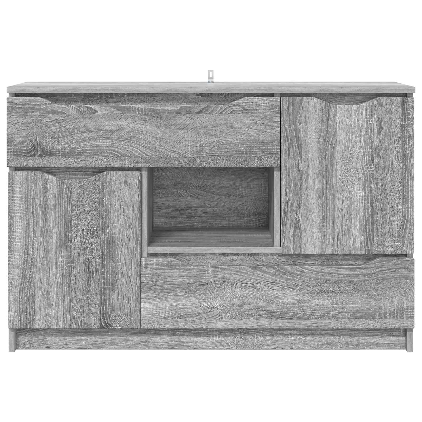 Sideboard Graues Sonoma 100 x 30 x 65,6 Holzwerkstoff