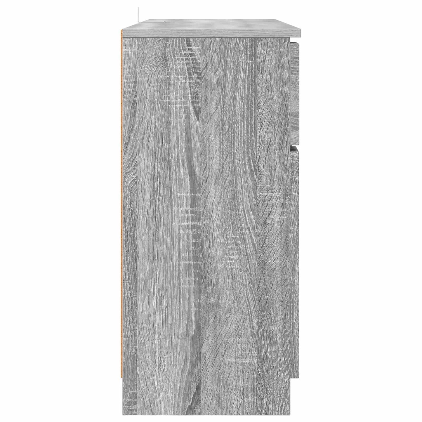 Sideboard Graues Sonoma 100 x 30 x 65,6 Holzwerkstoff