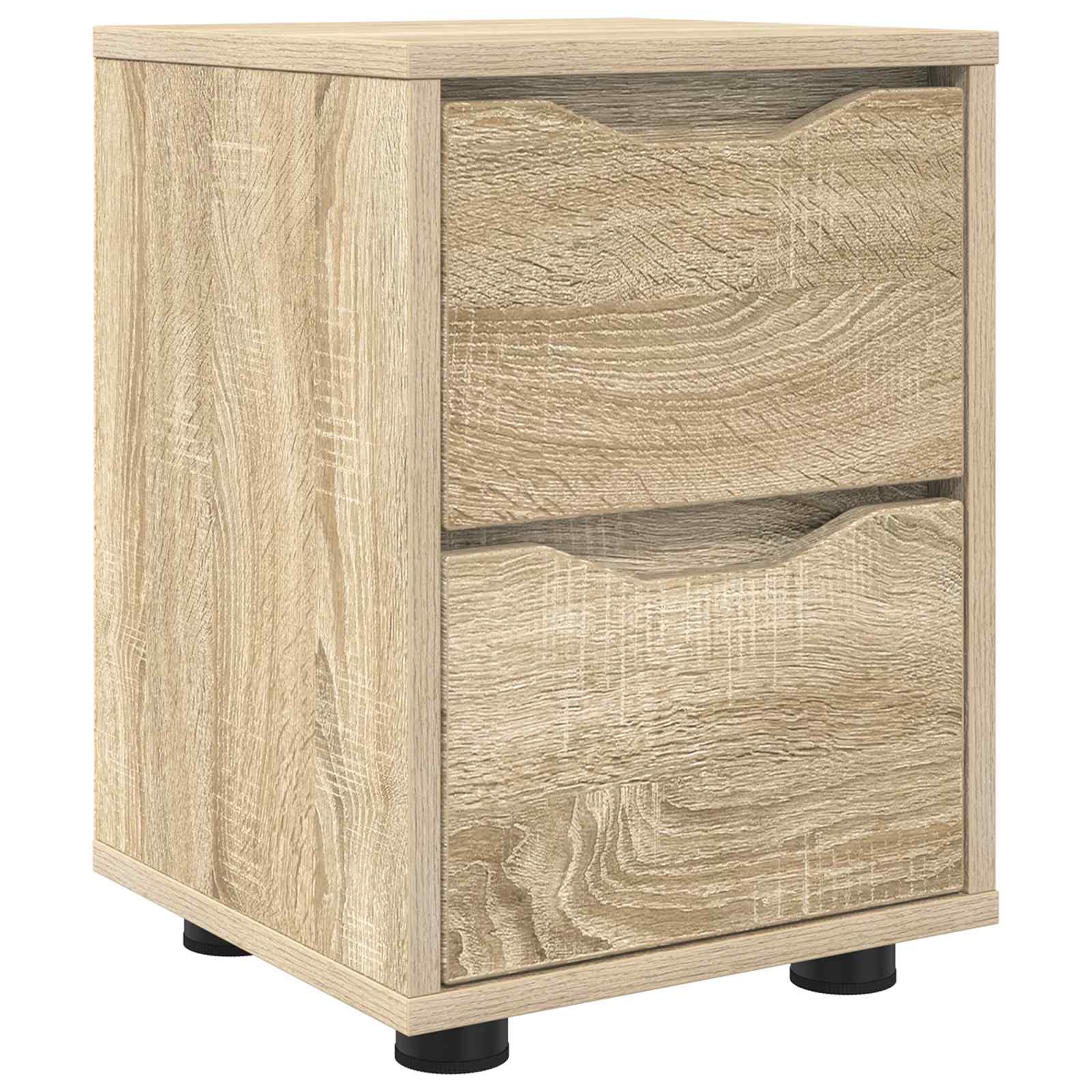 Nachttisch Sonoma-Eiche 30,5 x 30 x 43 cm Holzwerkstoff