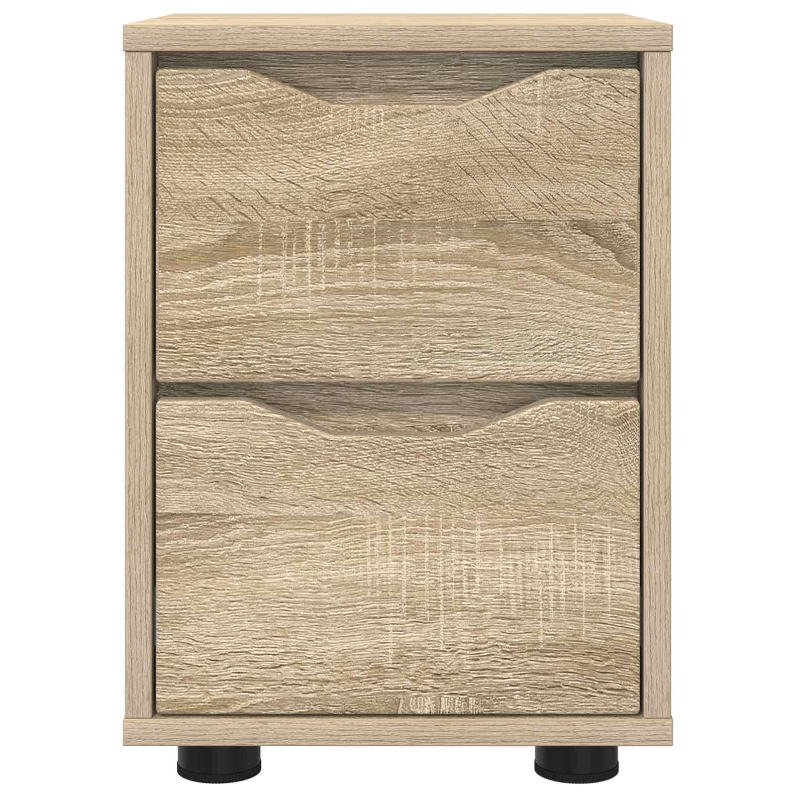 Nachttisch Sonoma-Eiche 30,5 x 30 x 43 cm Holzwerkstoff