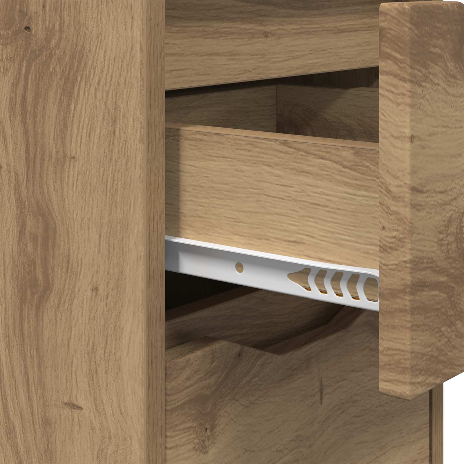 Nachttisch Artisan-Eiche 30,5 x 30 x 43 cm Holzwerkstoff