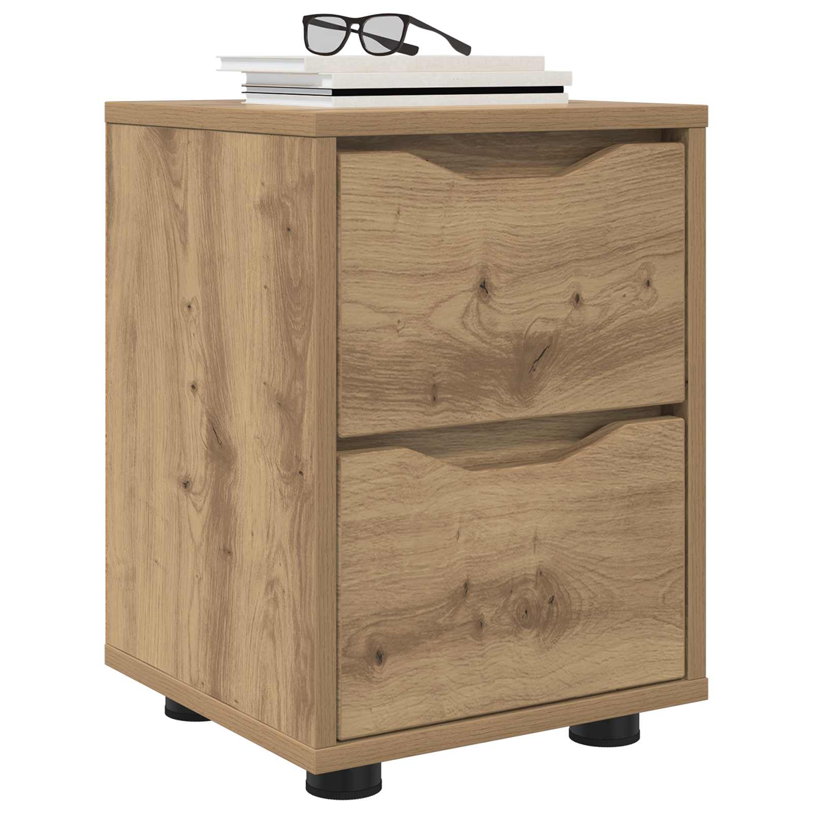 Nachttisch Artisan-Eiche 30,5 x 30 x 43 cm Holzwerkstoff