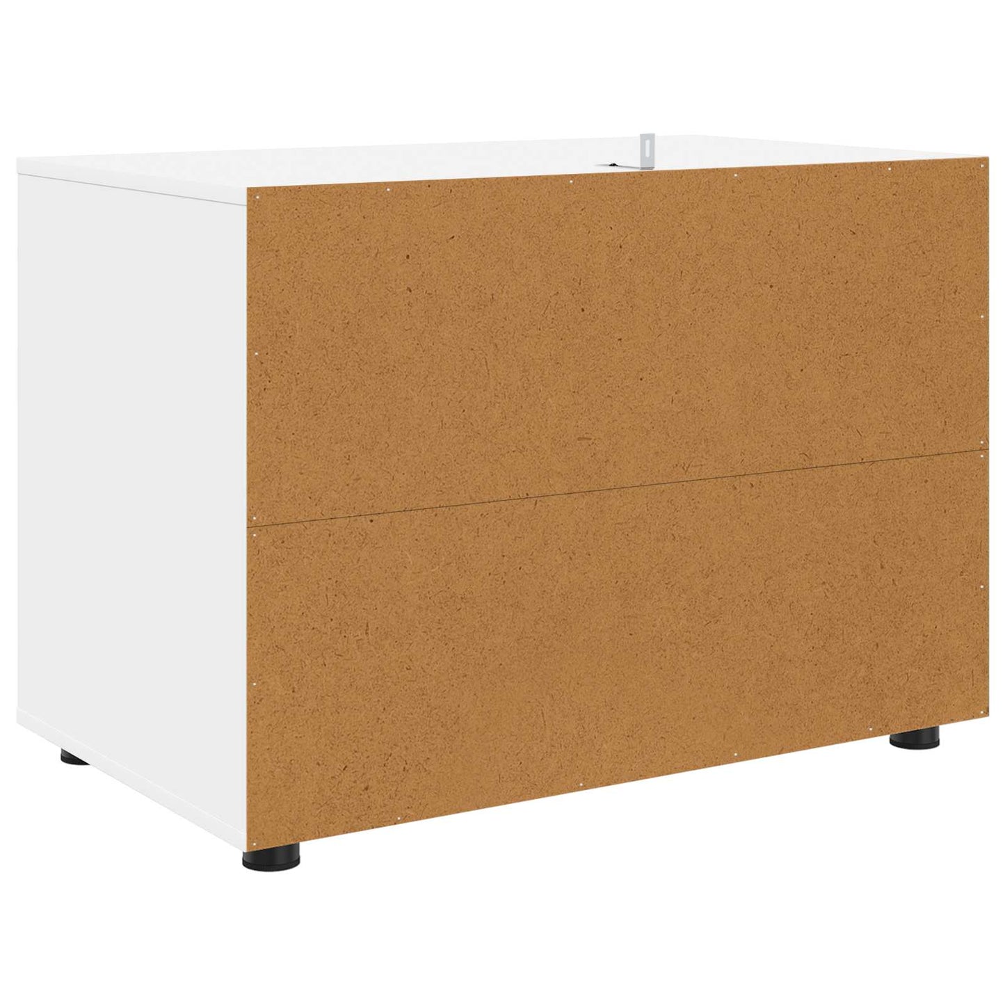 Aufbewahrungsschrank 80 x 48 x 57 cm Holzwerkstoff Weiß