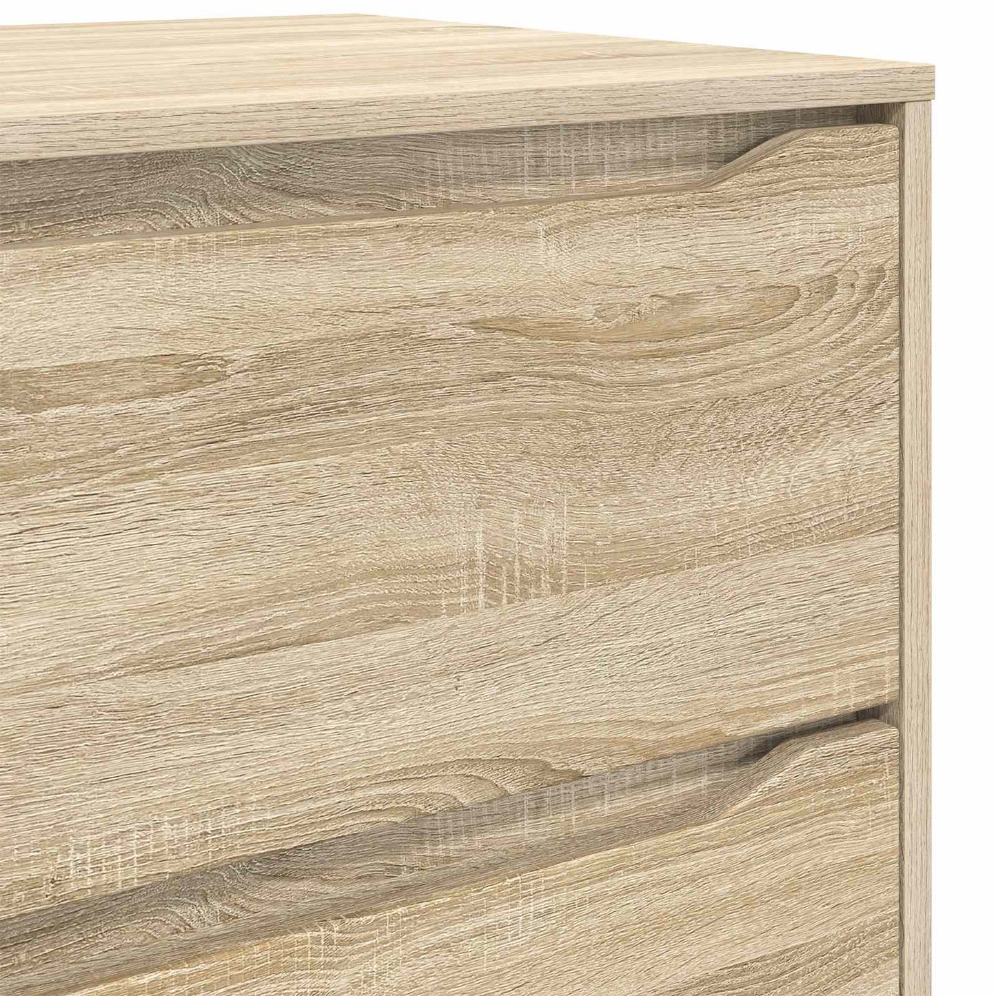 Aufbewahrungsschrank 80 x 48 x 57 cm Holzwerkstoff Sonoma-Eiche