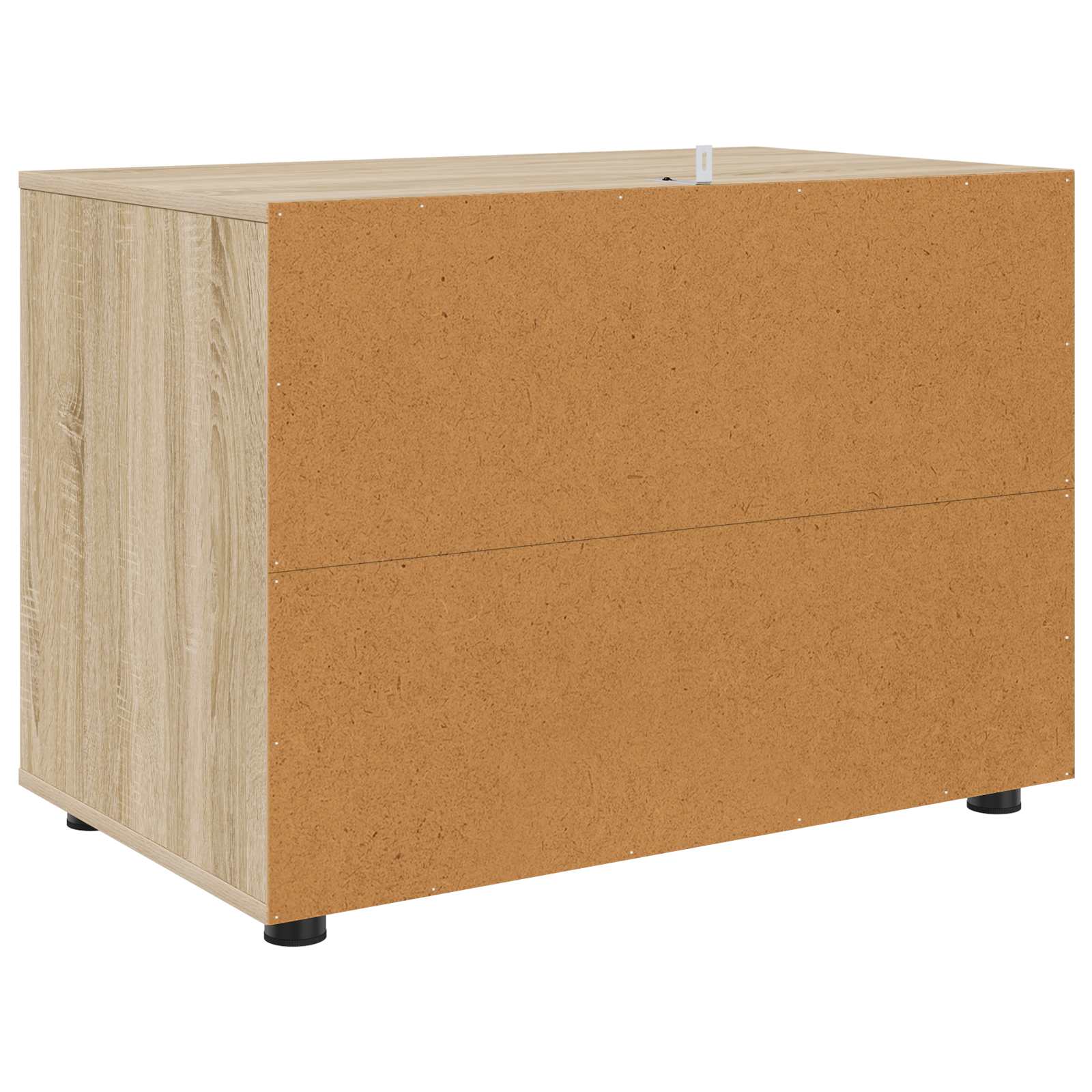 Aufbewahrungsschrank 80 x 48 x 57 cm Holzwerkstoff Sonoma-Eiche