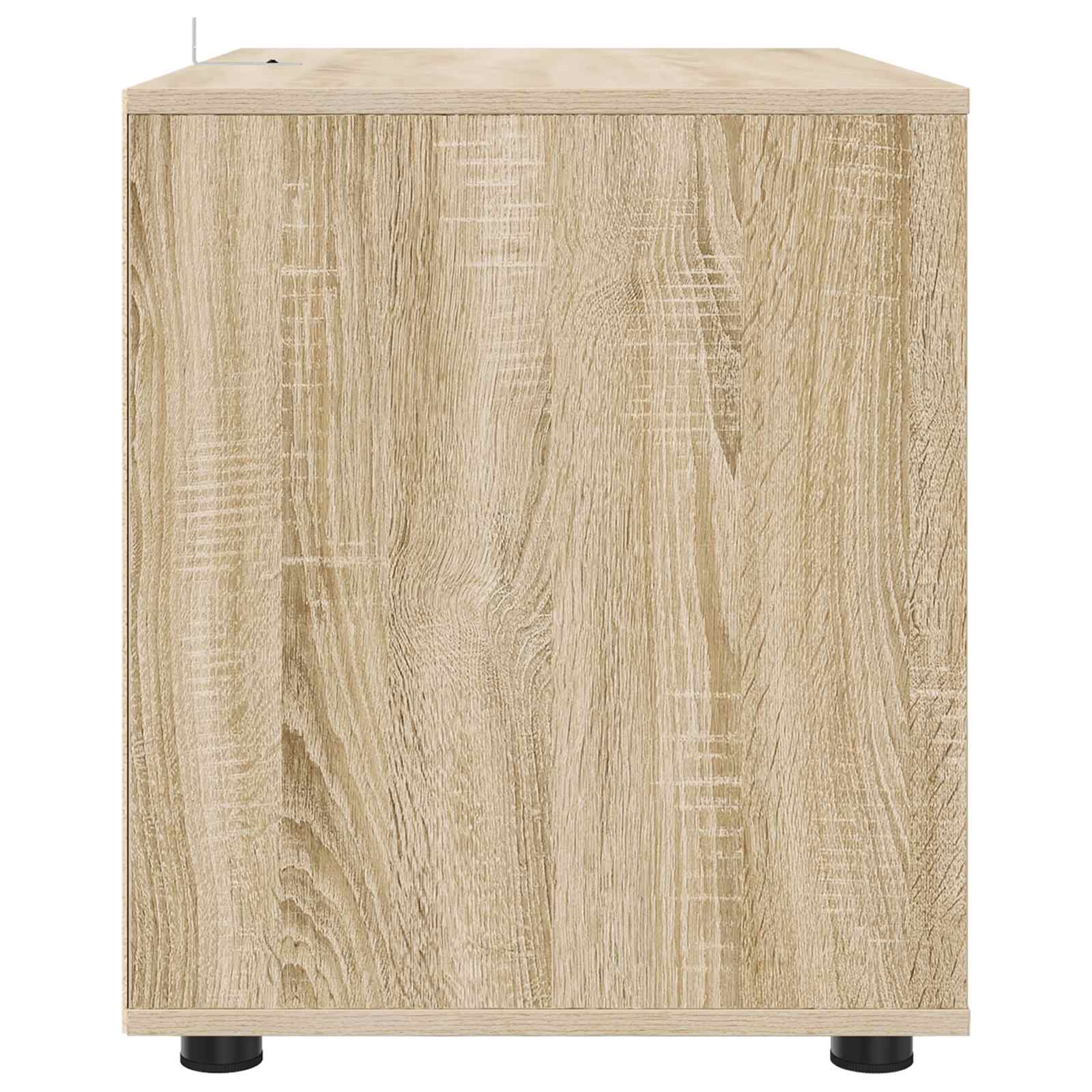 Aufbewahrungsschrank 80 x 48 x 57 cm Holzwerkstoff Sonoma-Eiche