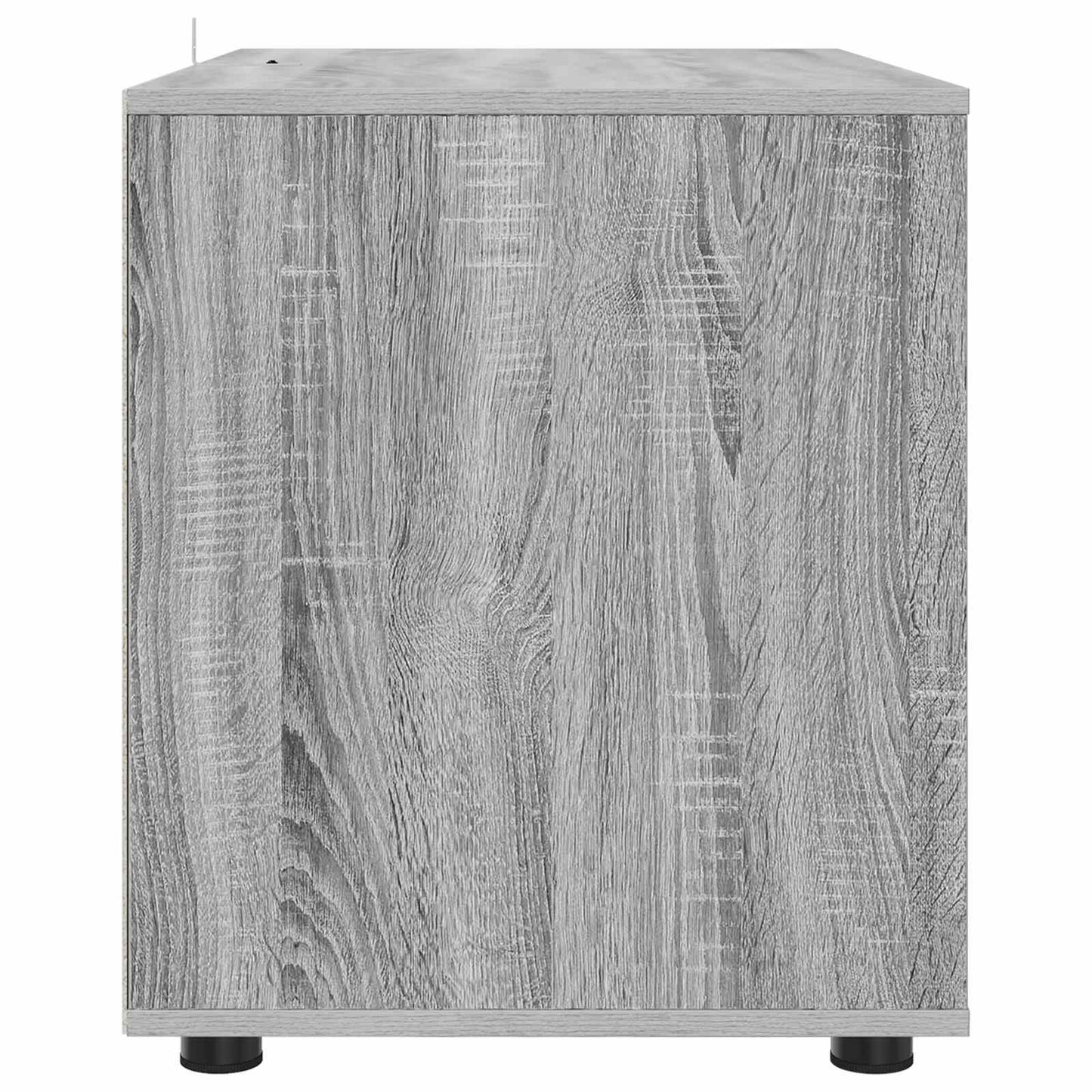 Aufbewahrungsschrank 80 x 48 x 57 cm Holzwerkstoff Sonoma-Grau
