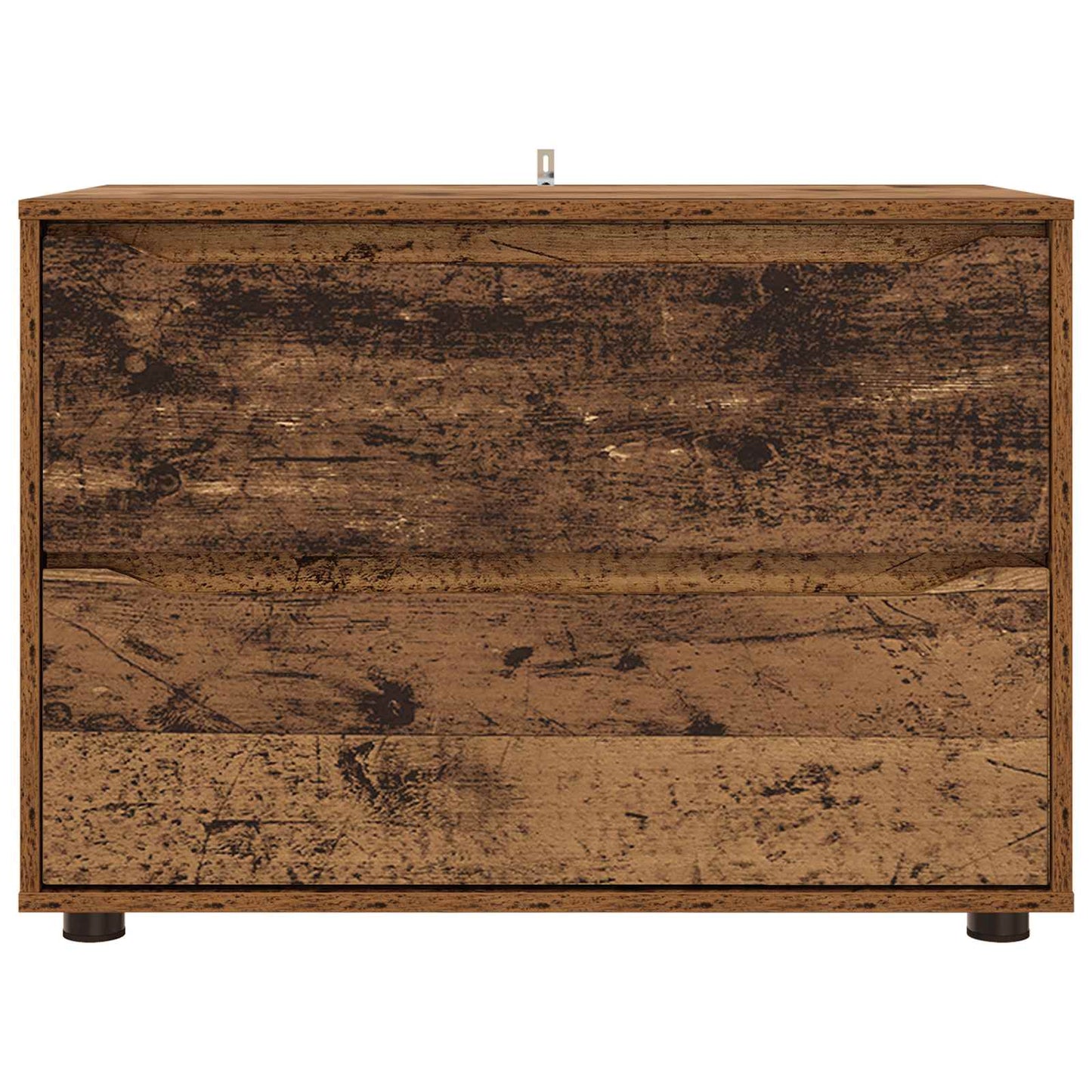Aufbewahrungsschrank 80 x 48 x 57 cm Holzwerkstoff Altholz
