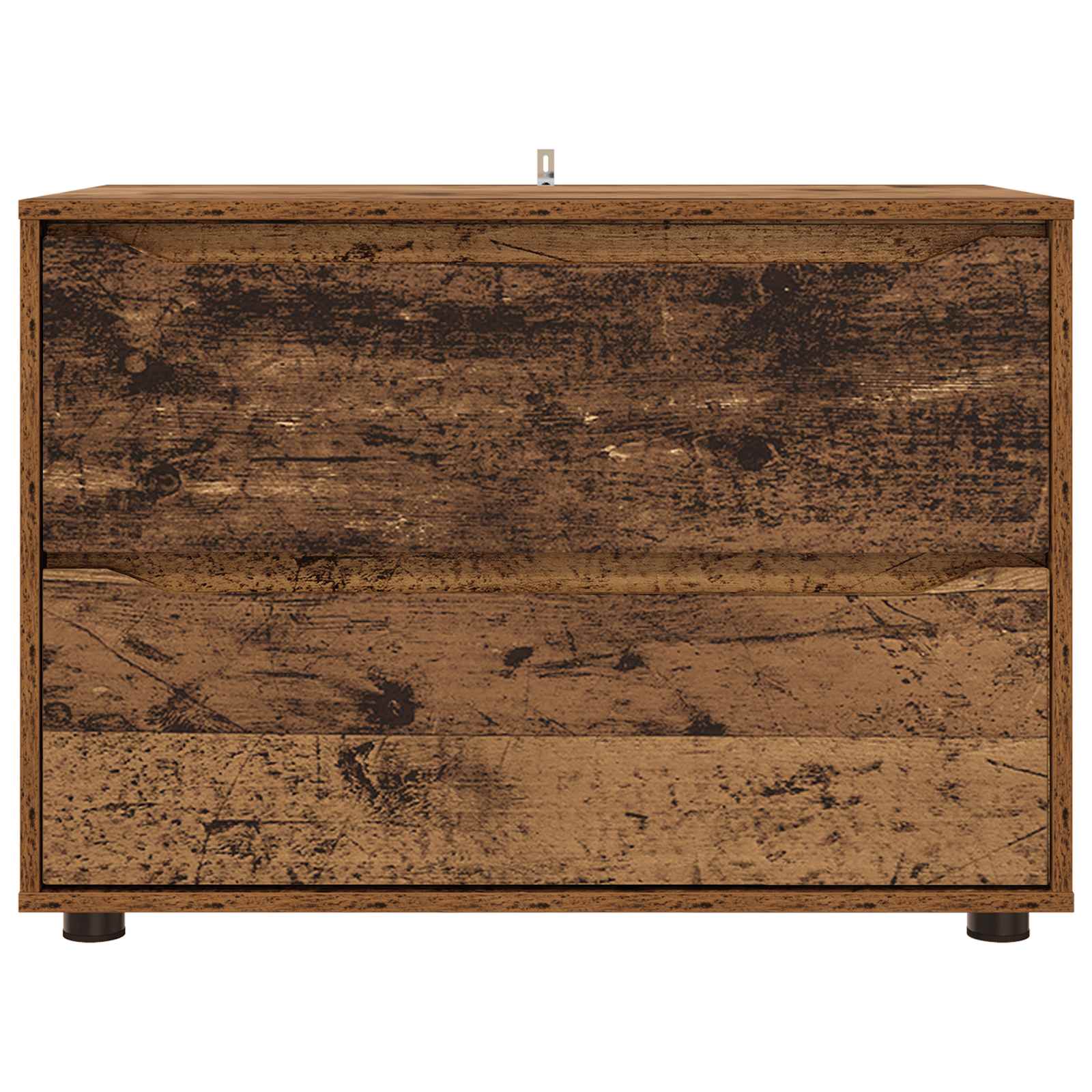 Aufbewahrungsschrank 80 x 48 x 57 cm Holzwerkstoff Altholz