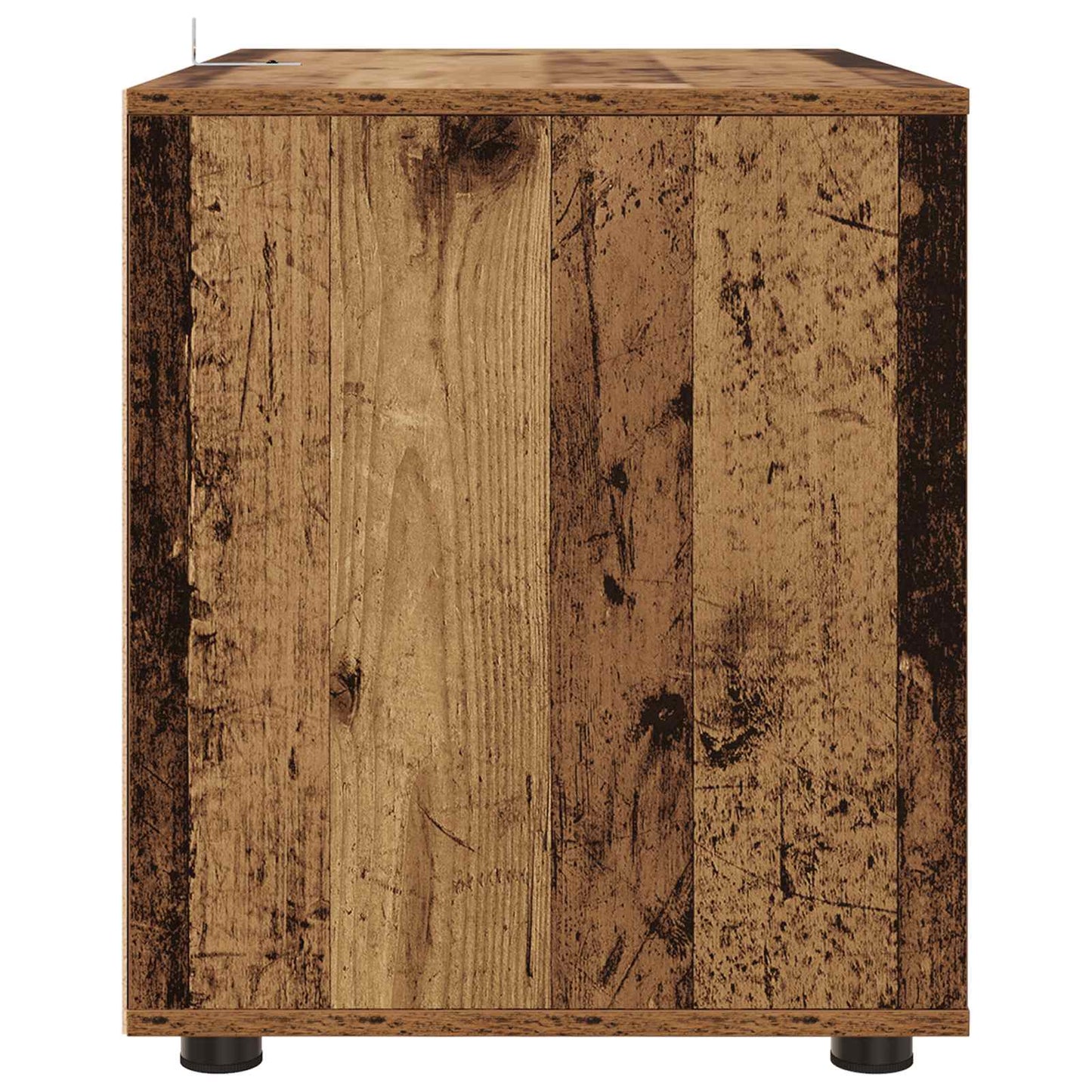 Aufbewahrungsschrank 80 x 48 x 57 cm Holzwerkstoff Altholz