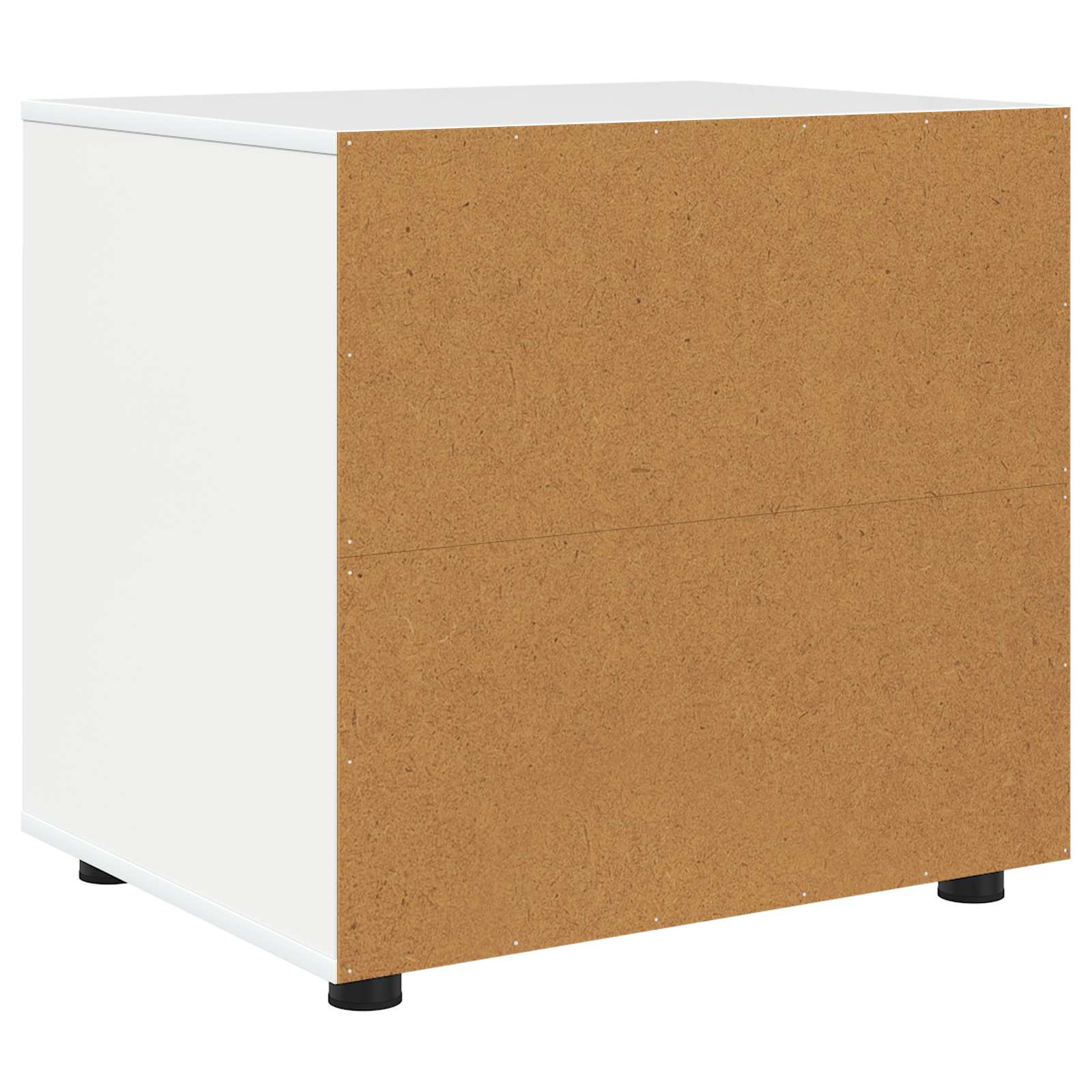 Aufbewahrungsschrank 60 x 48 x 57 cm Holzwerkstoff Weiß