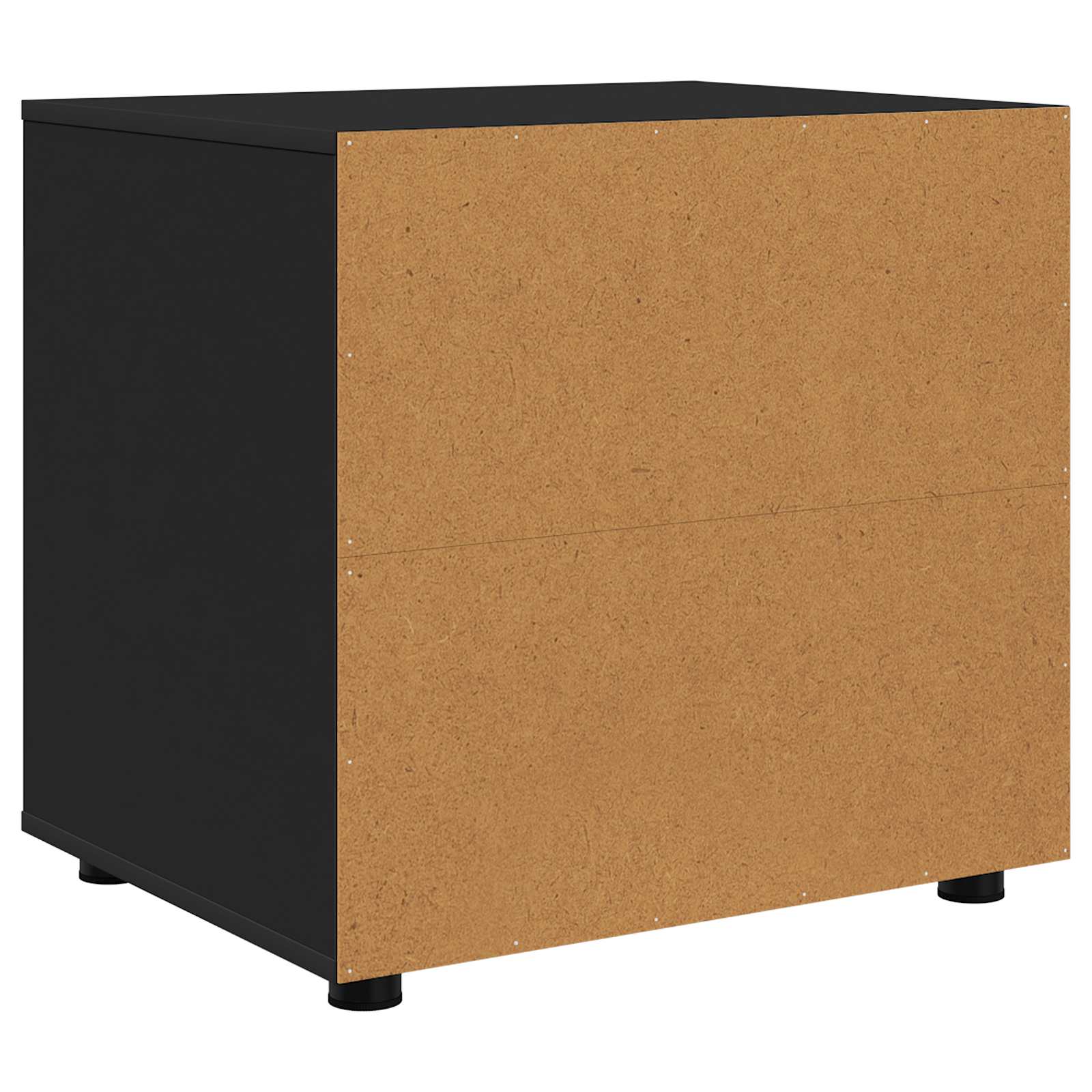 Aufbewahrungsschrank 60 x 48 x 57 cm Holzwerkstoff Schwarz