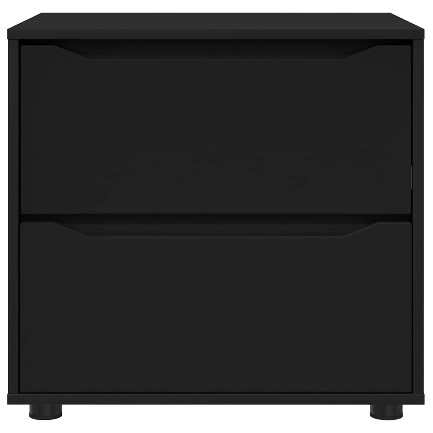 Aufbewahrungsschrank 60 x 48 x 57 cm Holzwerkstoff Schwarz