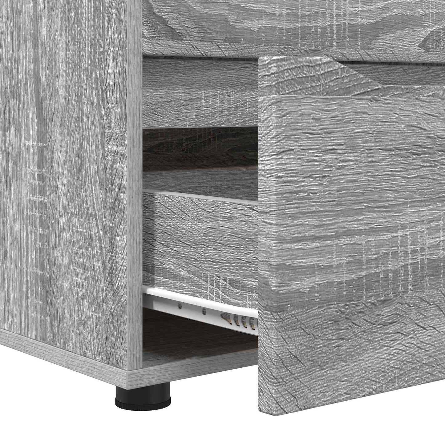 Aufbewahrungsschrank 40 x 48 x 57 cm Holzwerkstoff Sonoma-Grau