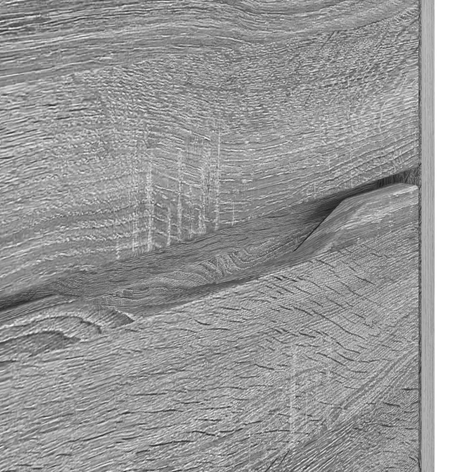 Aufbewahrungsschrank 40 x 48 x 57 cm Holzwerkstoff Sonoma-Grau