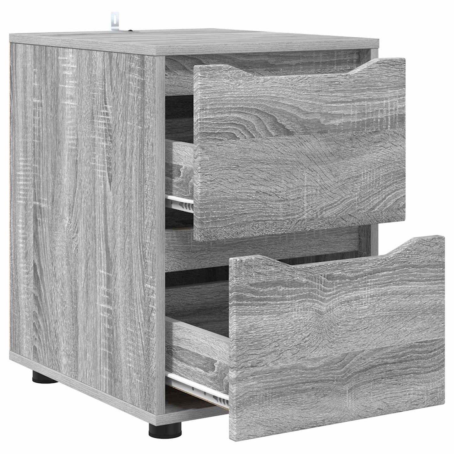 Aufbewahrungsschrank 40 x 48 x 57 cm Holzwerkstoff Sonoma-Grau