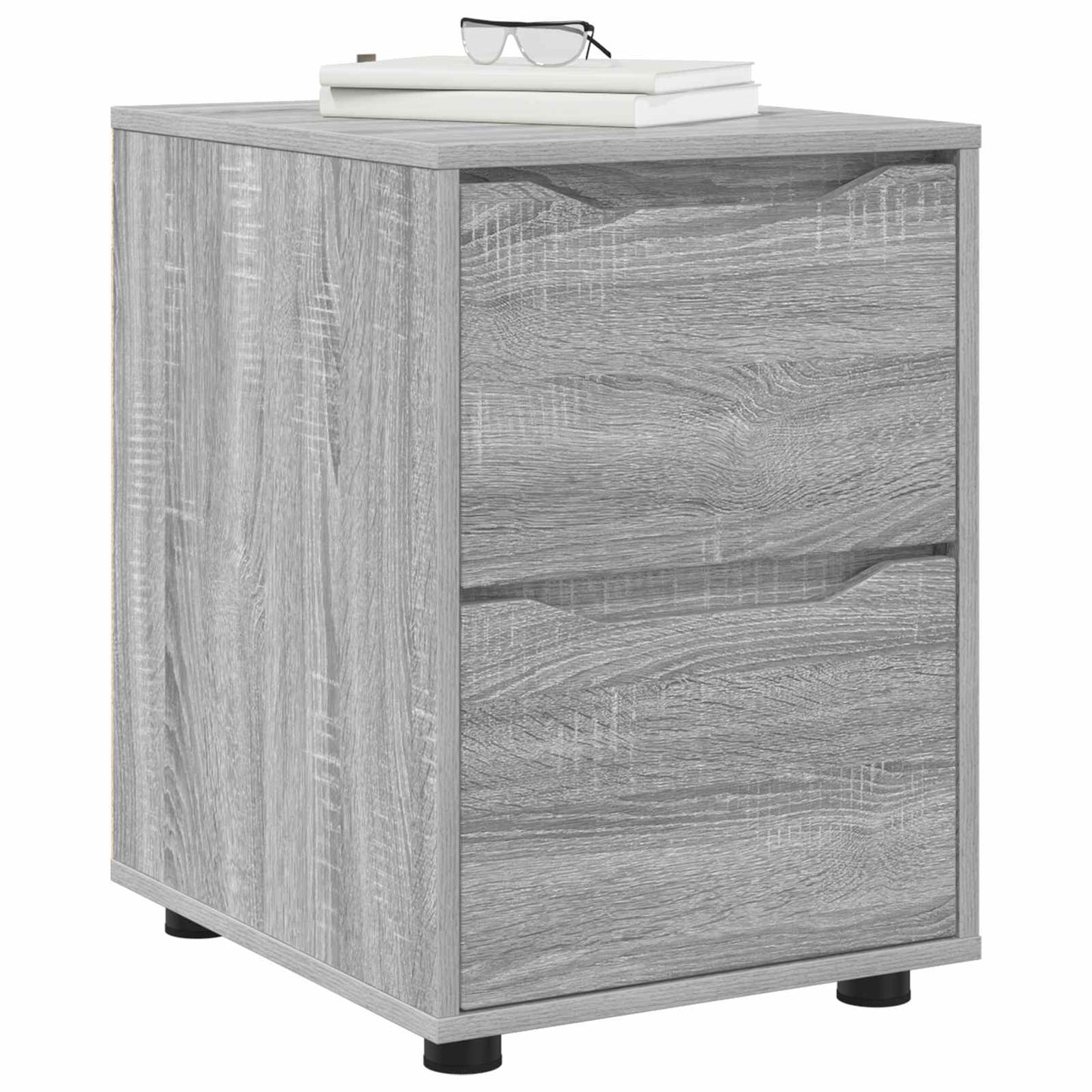 Aufbewahrungsschrank 40 x 48 x 57 cm Holzwerkstoff Sonoma-Grau