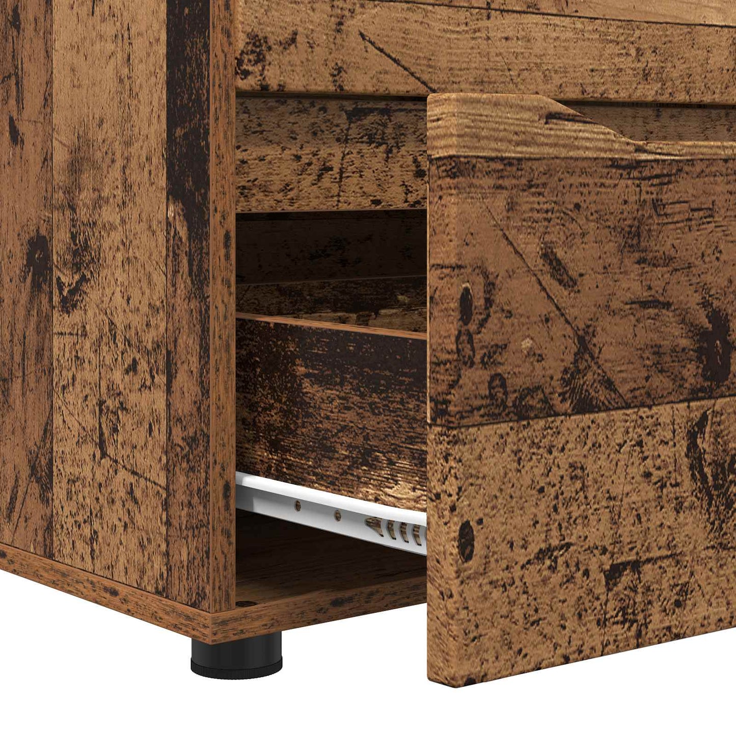 Aufbewahrungsschrank 40 x 48 x 57 cm Holzwerkstoff Altholz