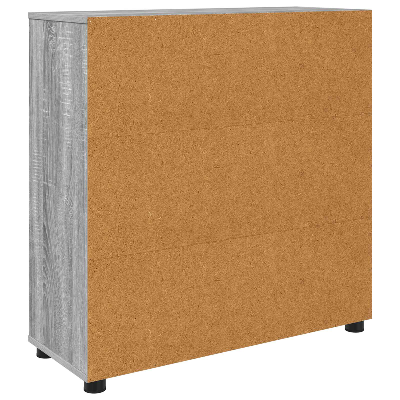 Aufbewahrungsschrank 80 x 31 x 81 cm Holzwerkstoff Sonoma-Grau