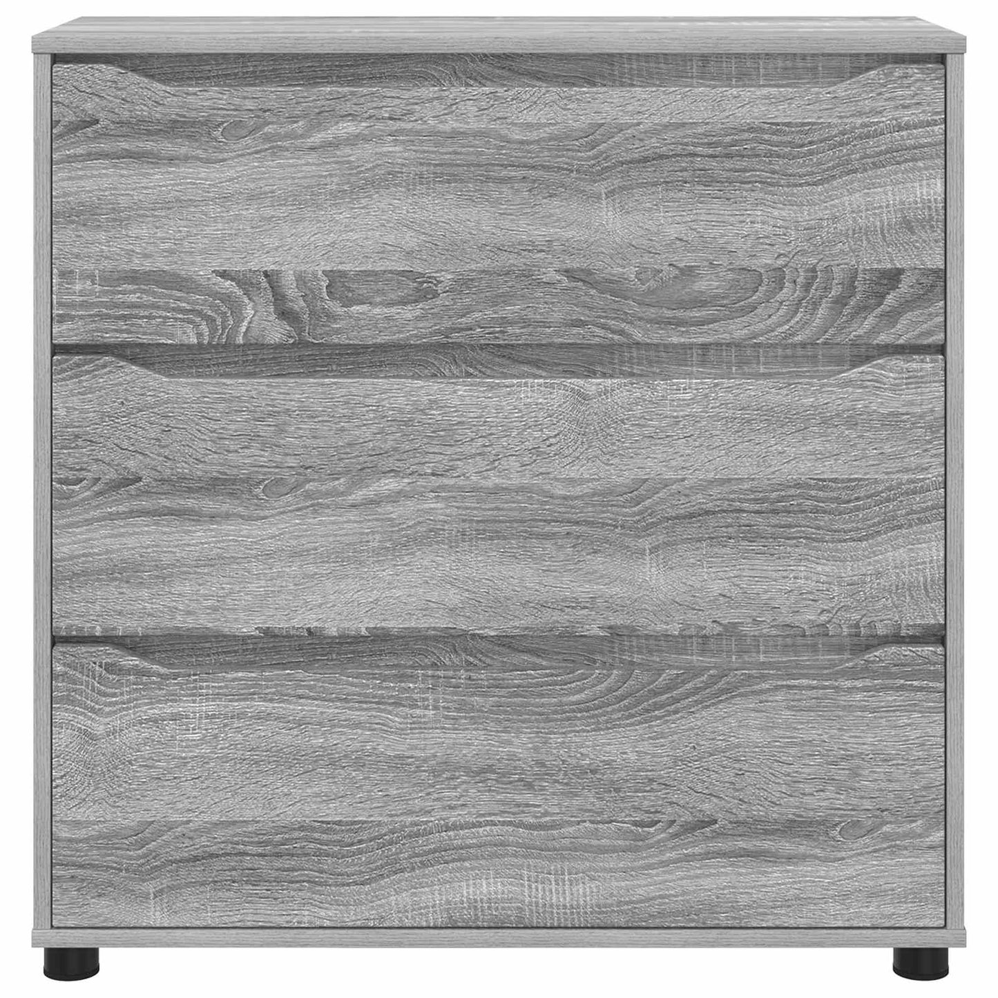 Aufbewahrungsschrank 80 x 31 x 81 cm Holzwerkstoff Sonoma-Grau