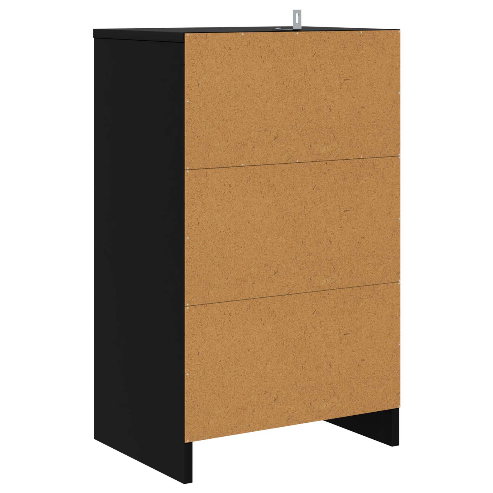 Nachttisch Schwarz 40 x 30 x 467 cm Holzwerkstoff