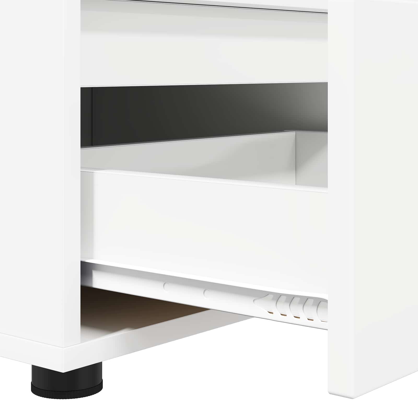 TV-Schränk 100 x 48 x 43 cm Weiß Holzwerkstoff