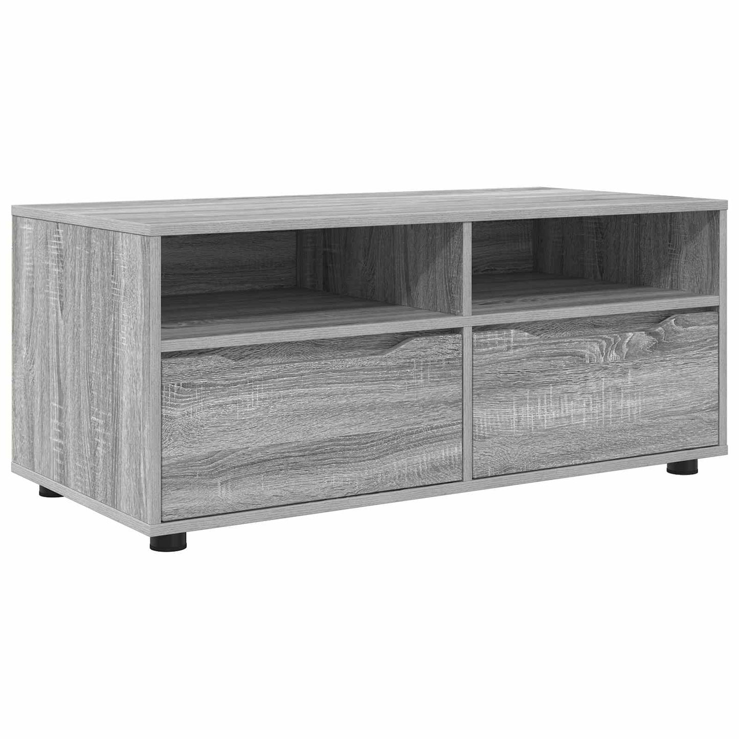 TV-Schränk 100 x 48 x 43 cm Graues Sonoma Holzwerkstoff