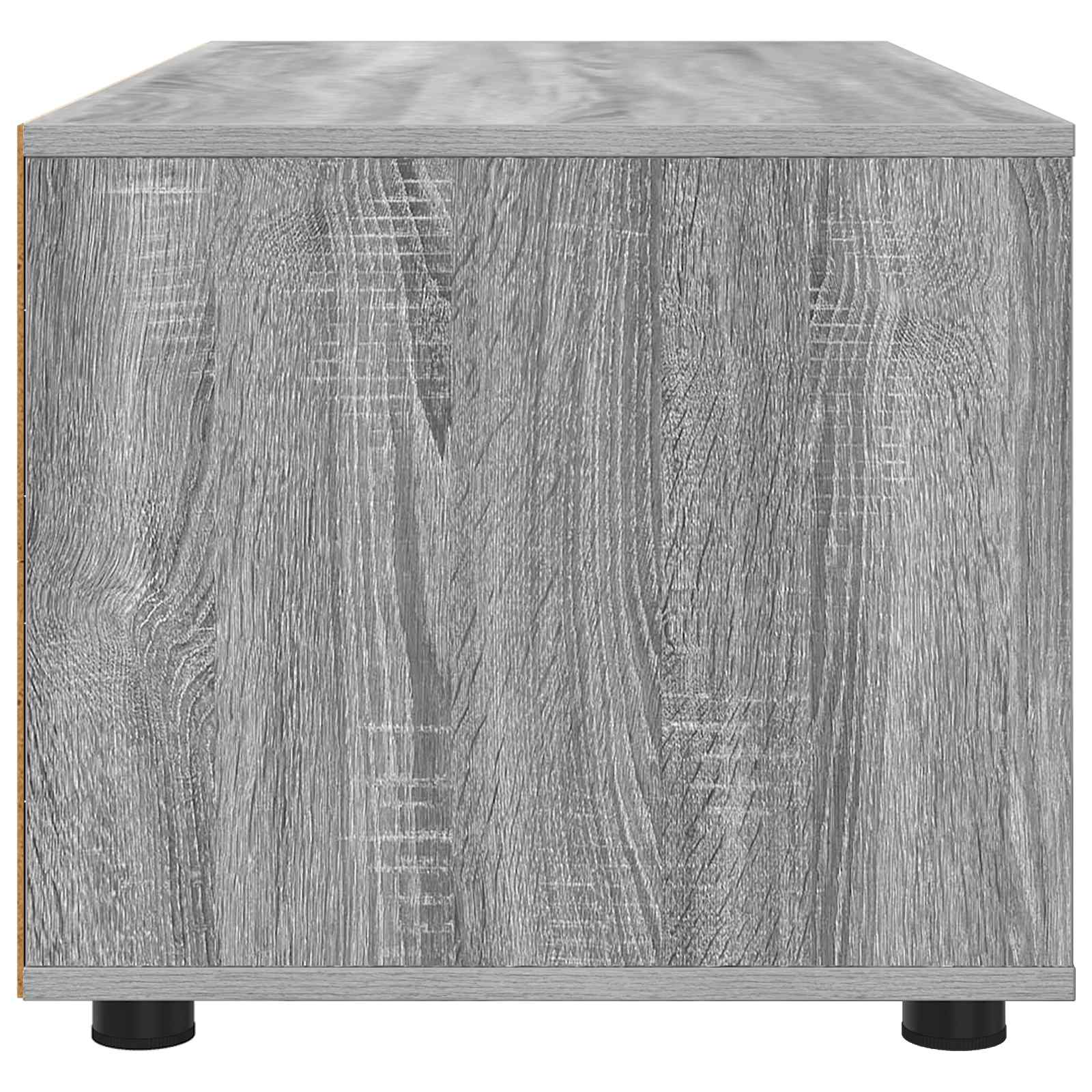 TV-Schränk 100 x 48 x 43 cm Graues Sonoma Holzwerkstoff