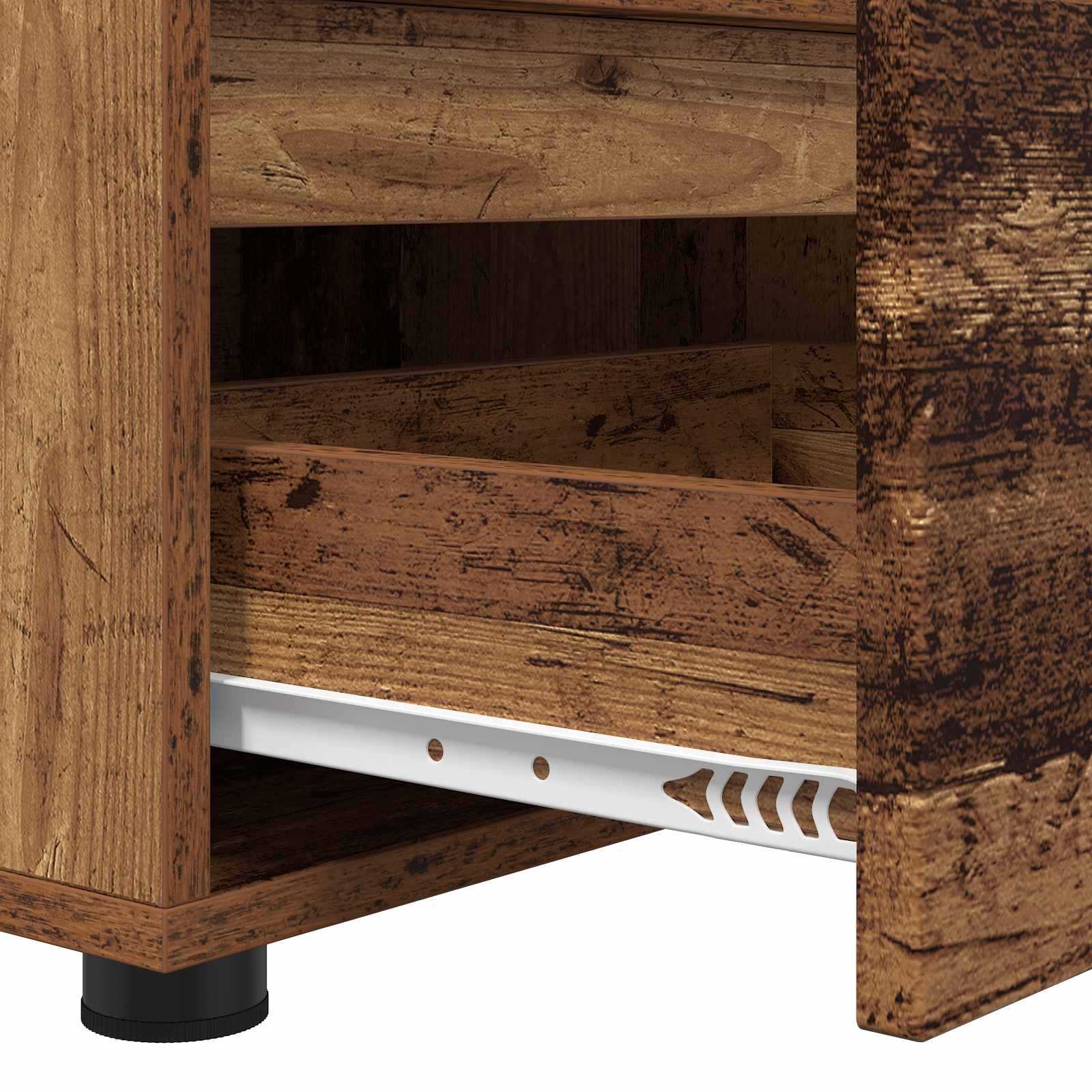 TV-Schränk 100 x 48 x 43 cm Altholz Holzwerkstoff