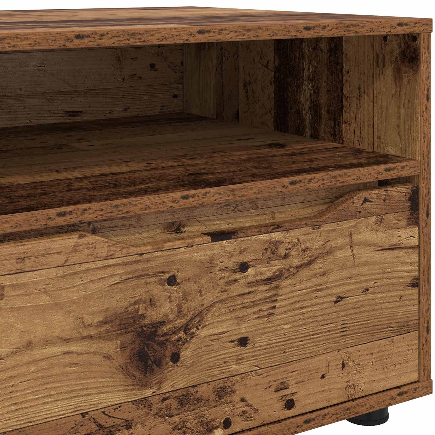 TV-Schränk 100 x 48 x 43 cm Altholz Holzwerkstoff