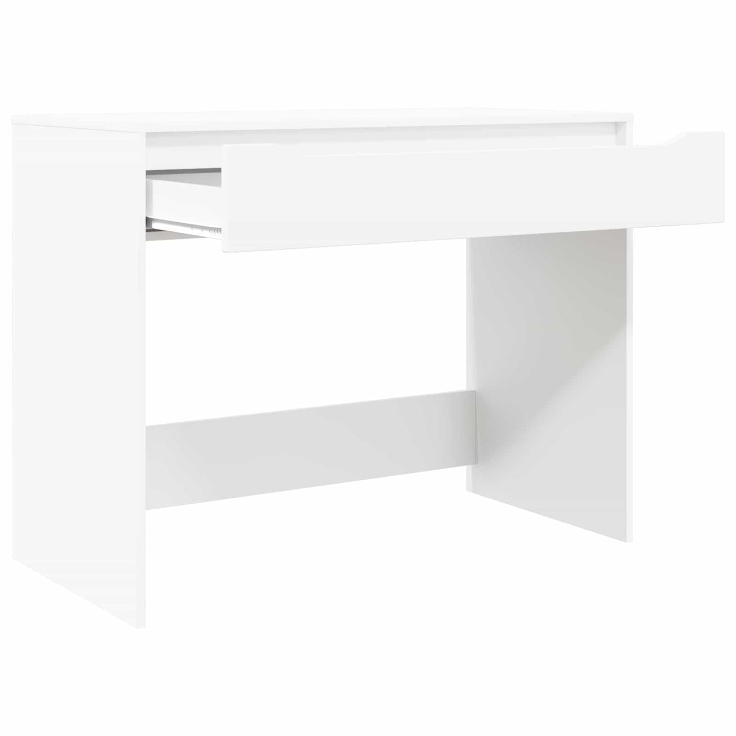 Schreibtisch mit Schubladen Weiß 100 x 50 x 78 cm Holzwerkstoff