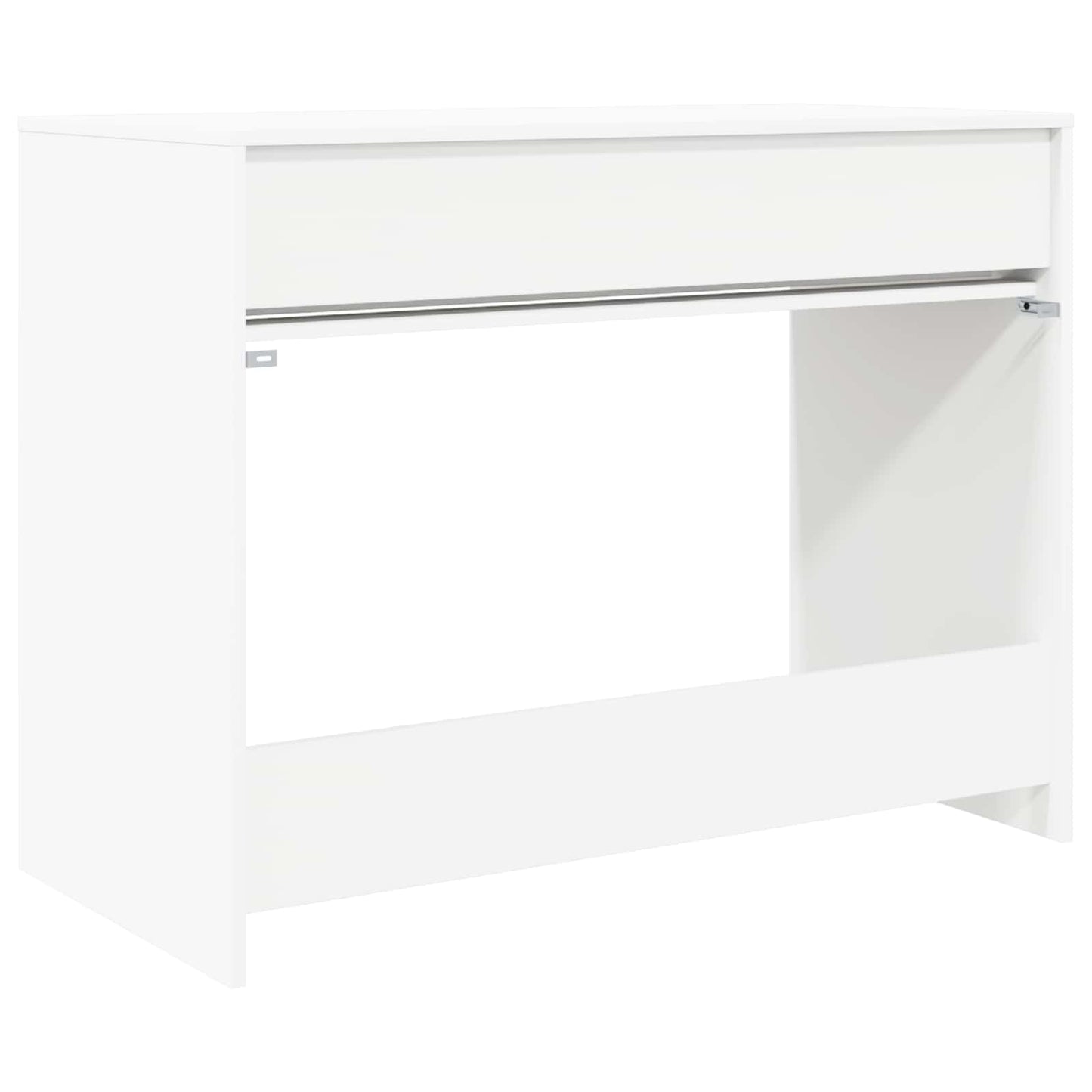 Schreibtisch mit Schubladen Weiß 100 x 50 x 78 cm Holzwerkstoff