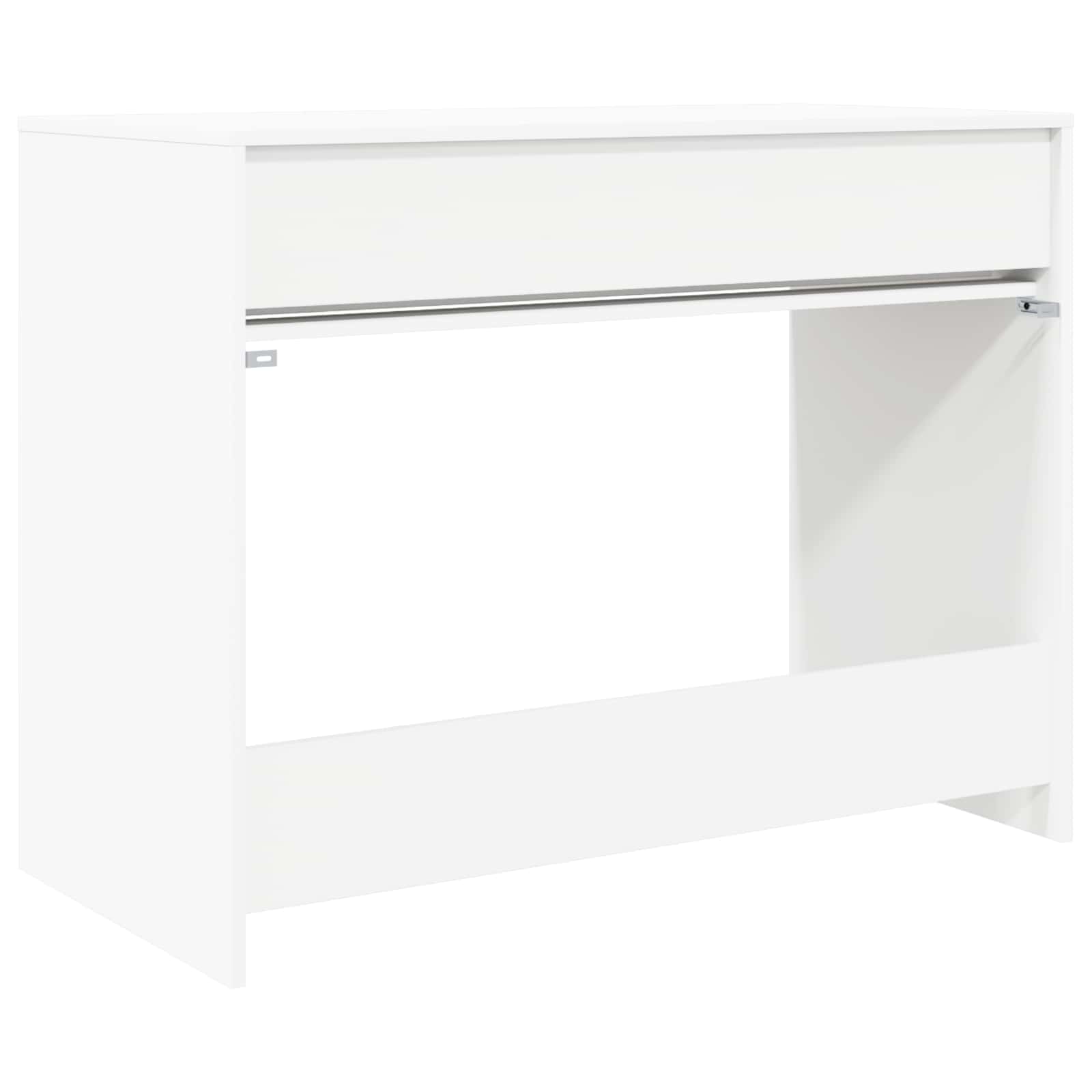 Schreibtisch mit Schubladen Weiß 100 x 50 x 78 cm Holzwerkstoff