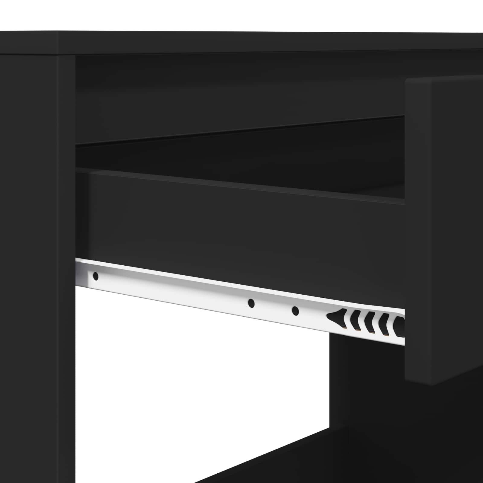 Schreibtisch Schwarz 100 x 50 x 78 cm Holzwerkstoff