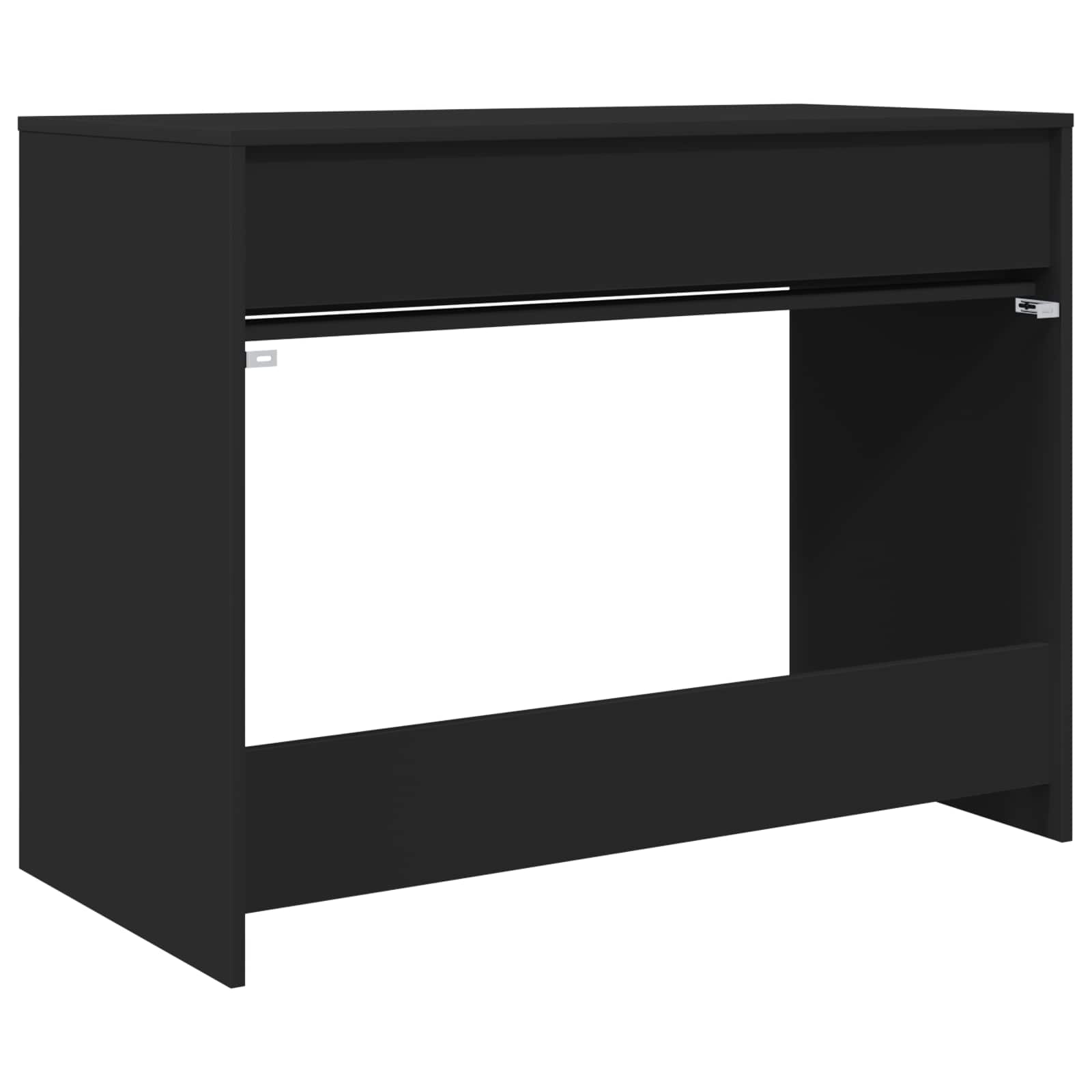 Schreibtisch Schwarz 100 x 50 x 78 cm Holzwerkstoff
