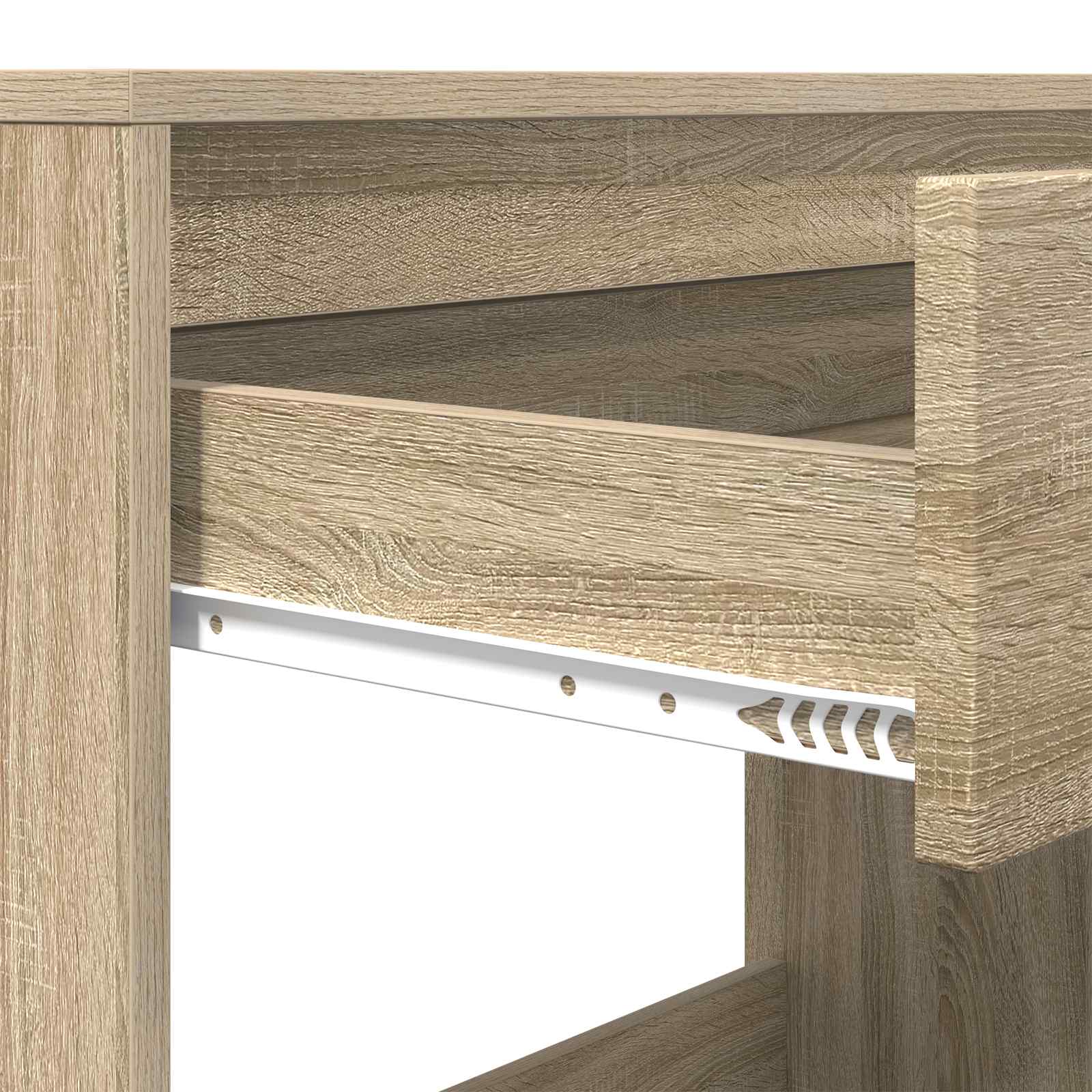 Schreibtisch Sonoma-Eiche 100 x 50 x 78 cm Holzwerkstoff