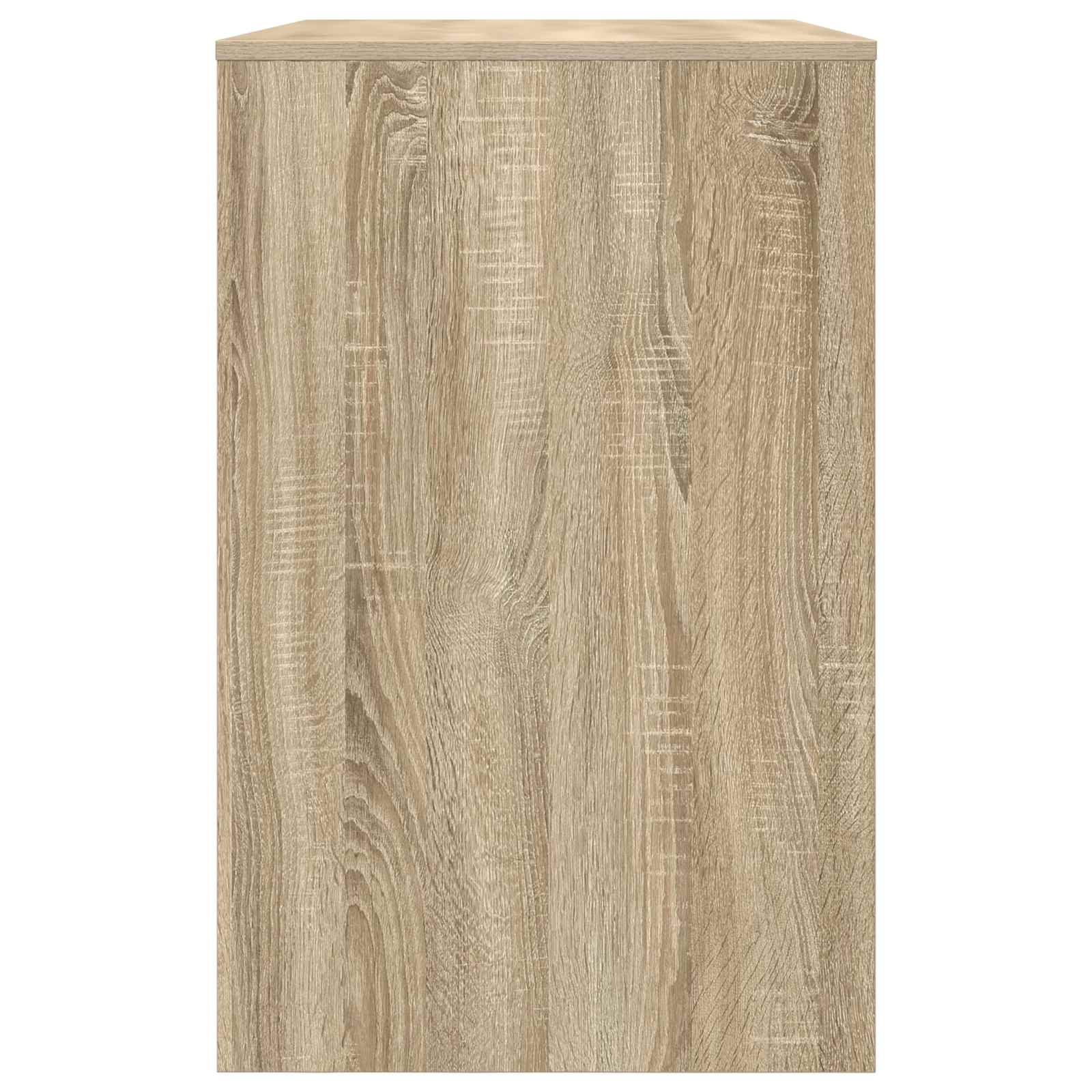Schreibtisch Sonoma-Eiche 100 x 50 x 78 cm Holzwerkstoff