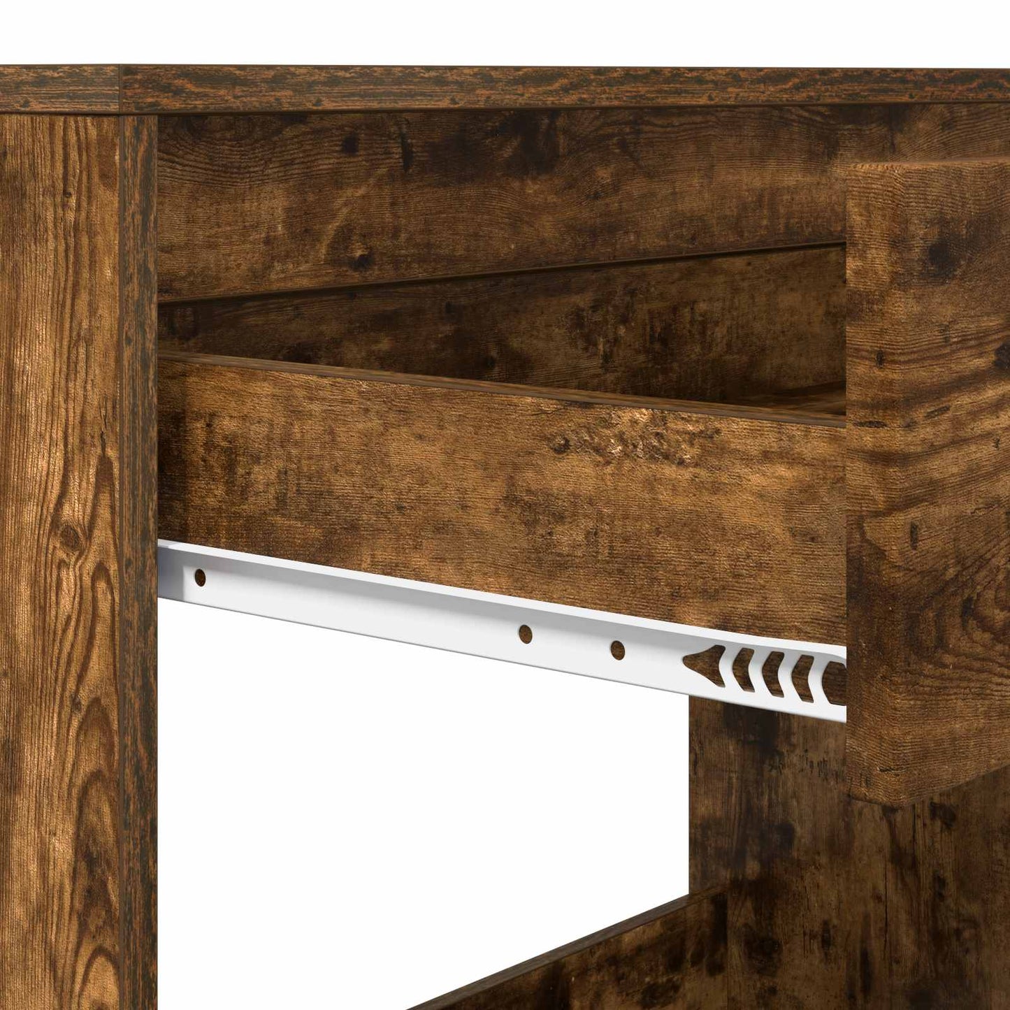 Schreibtisch mit Schublade Geräucherte Eiche 100 x 50 x 78 cm