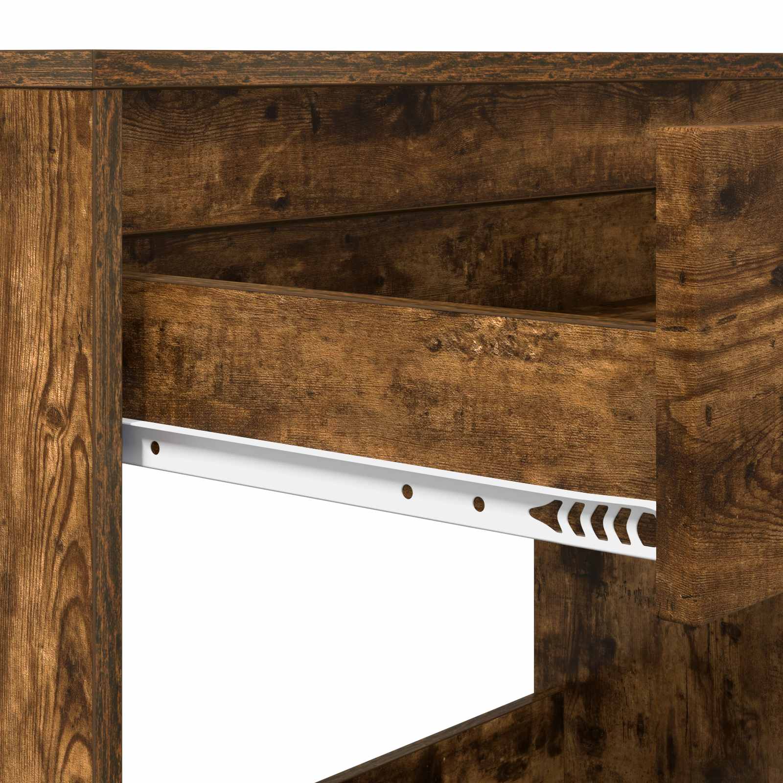 Schreibtisch mit Schublade Geräucherte Eiche 100 x 50 x 78 cm