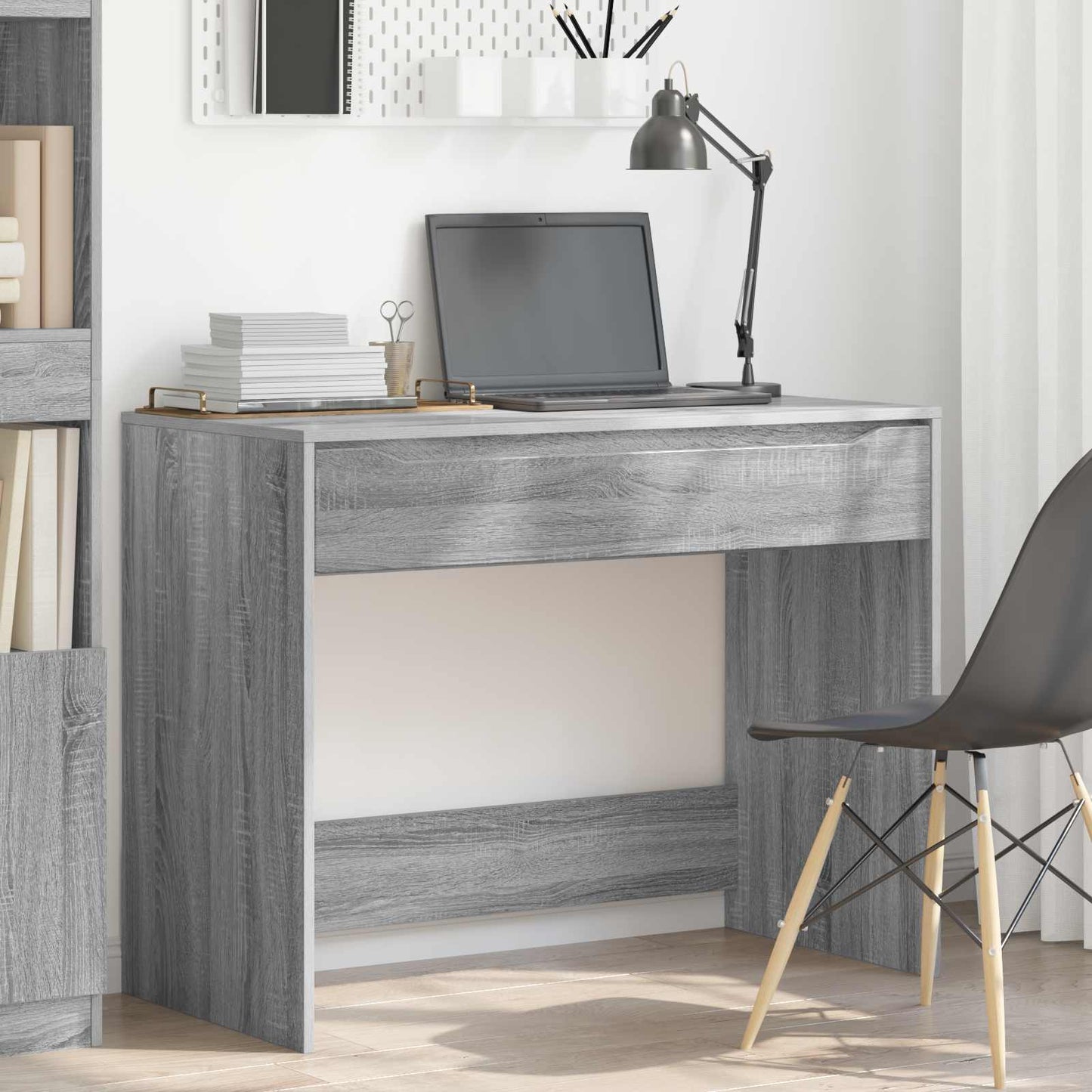 Schreibtisch Graues Sonoma 100 x 50 x 78 cm Holzwerkstoff