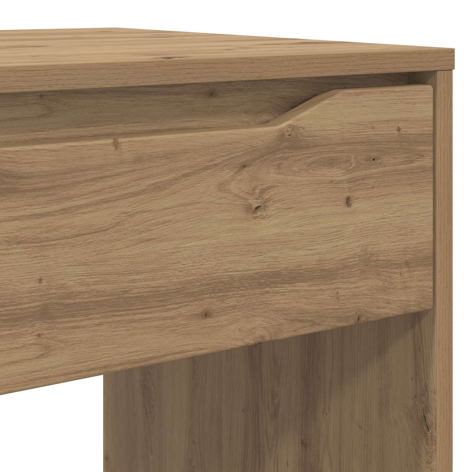 Schreibtisch mit Schublade Artisan-Eiche Holzwerkstoff