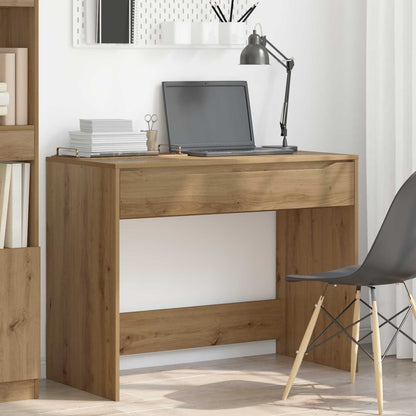 Schreibtisch mit Schublade Artisan-Eiche Holzwerkstoff